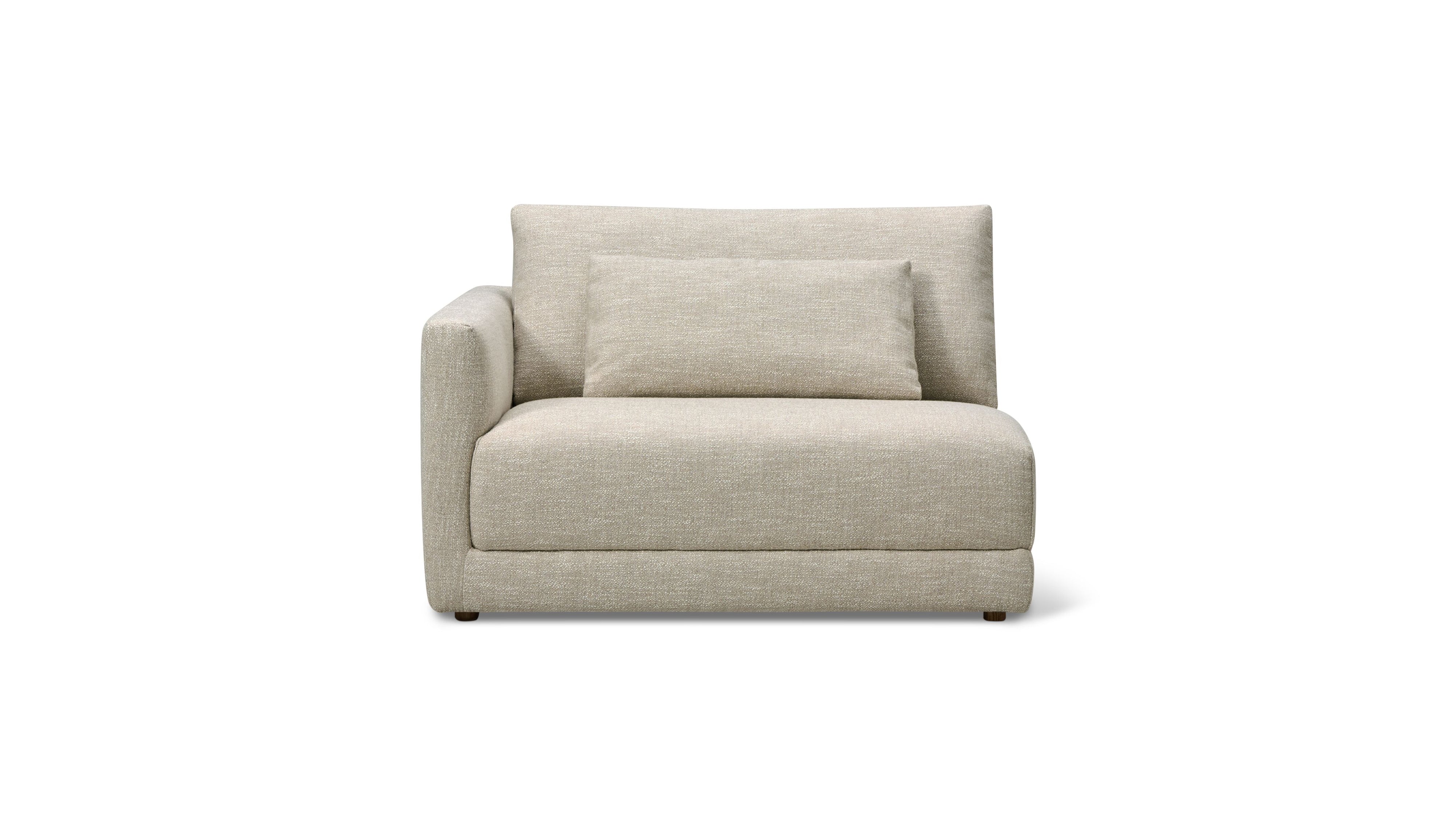 Wind Down Left Arm Chair, Flax - Image 1