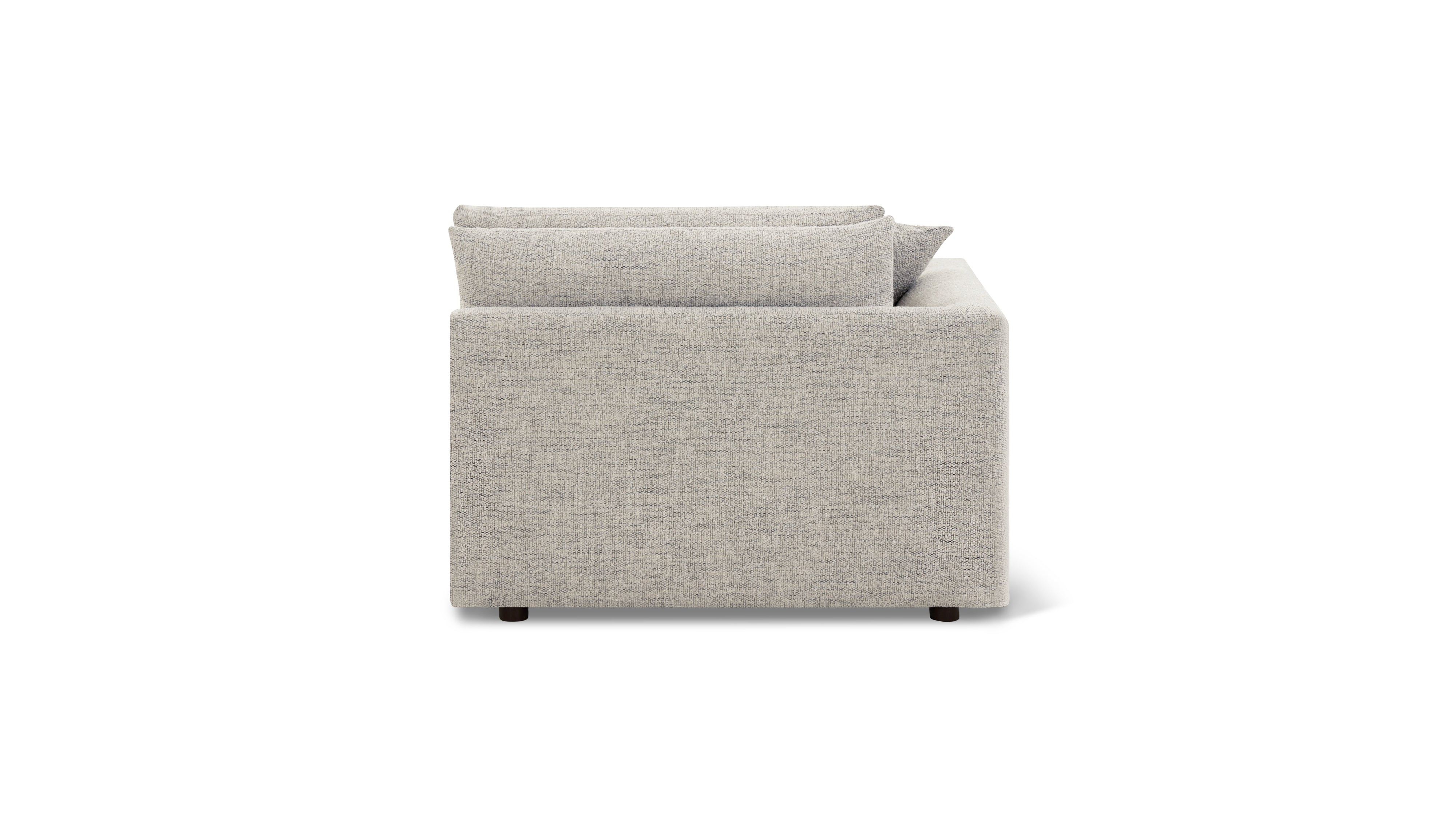Soft Spot Left Arm Corner Chair, Oatmeal