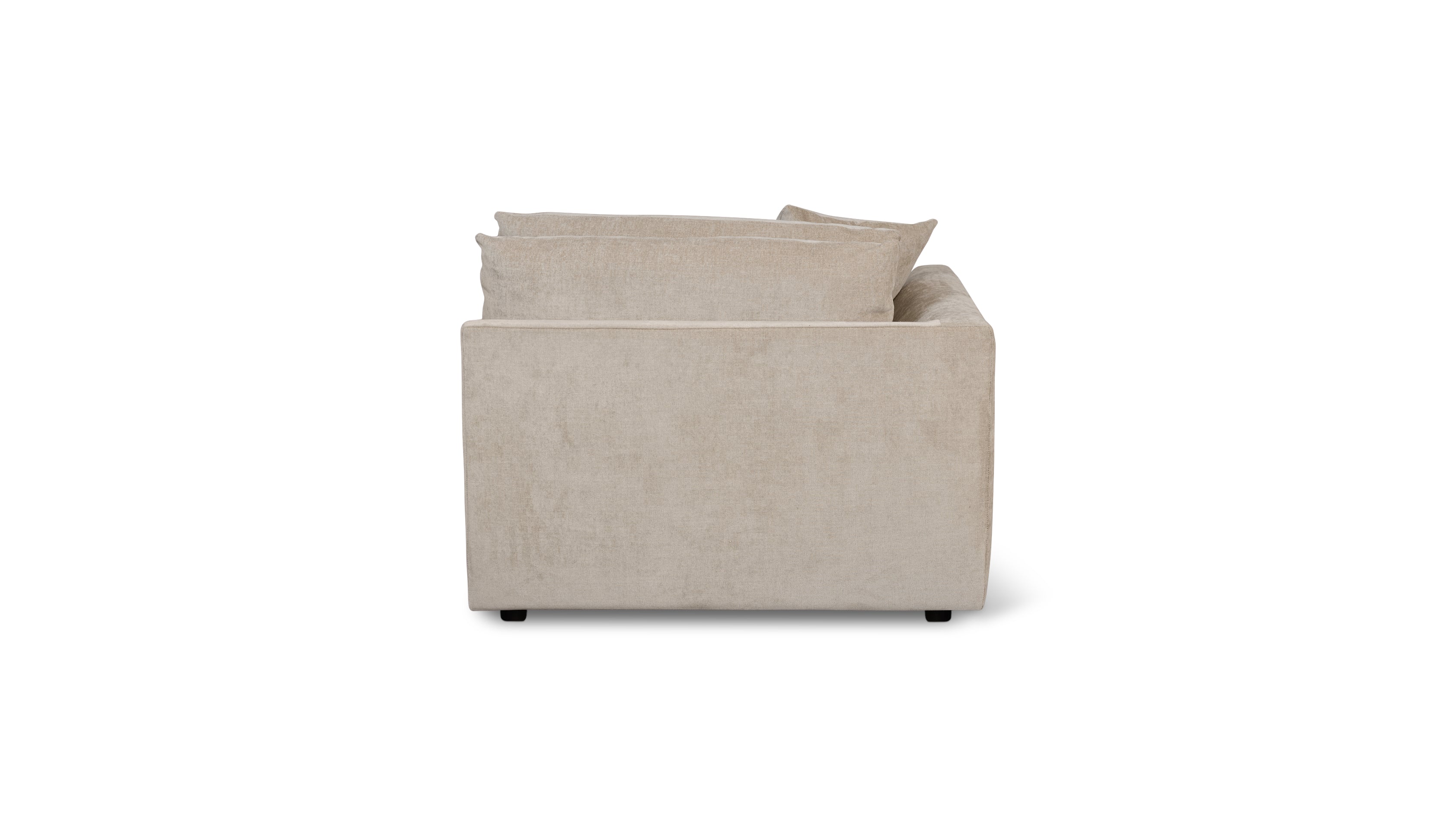 Soft Spot Left Arm Corner Chair, Cashew - Image 9