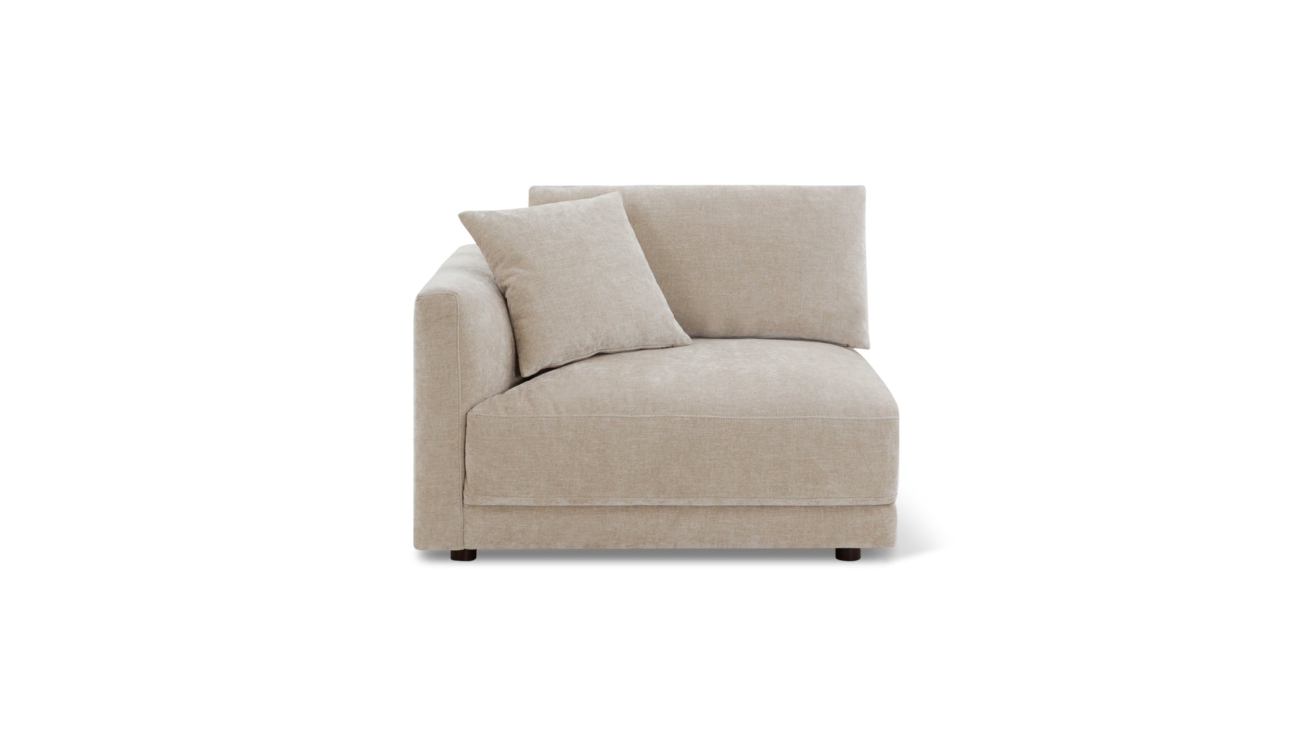 Soft Spot Left Arm Corner Chair, Cashew_image