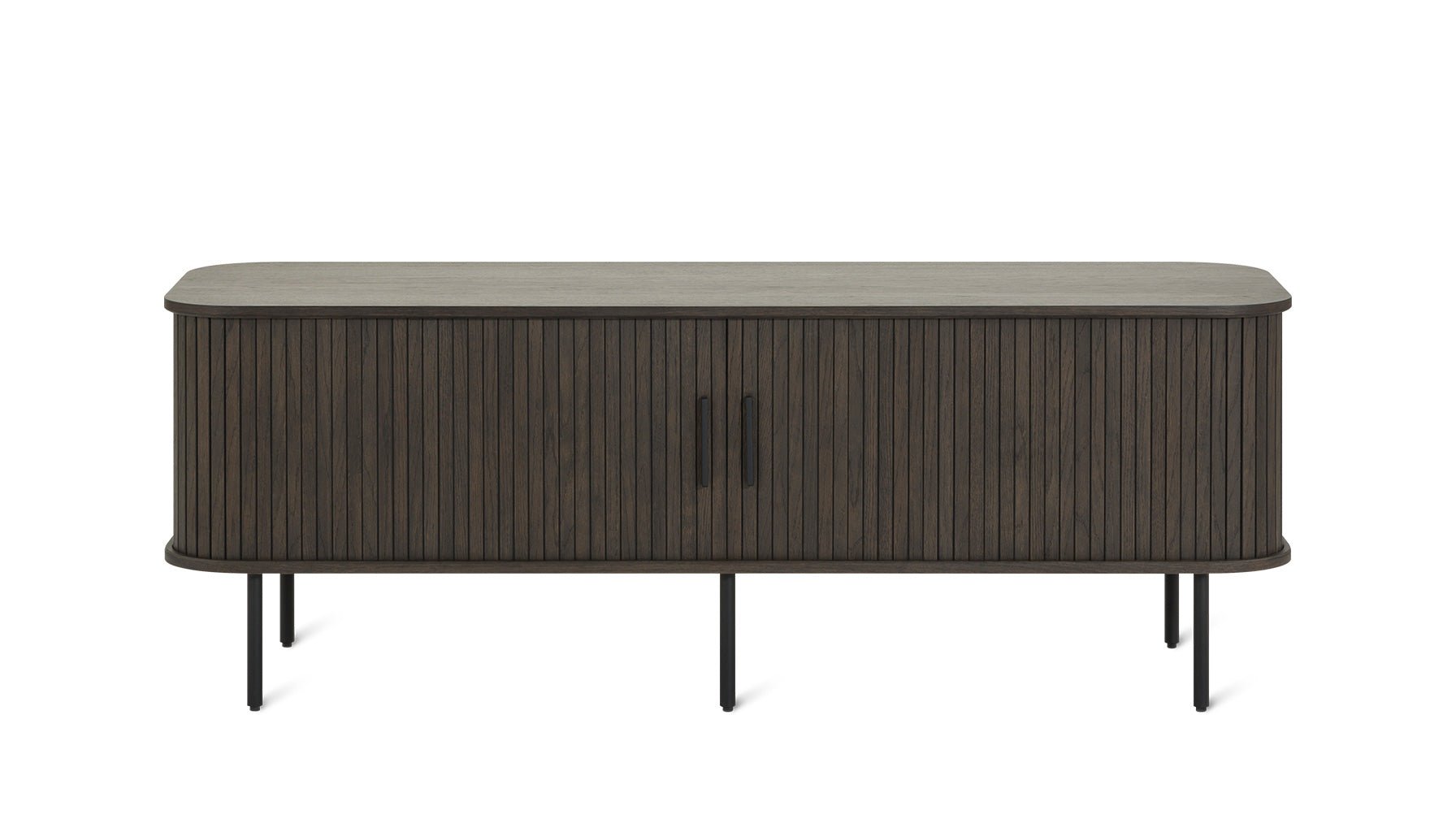 Easy Edge Media Unit, Brown Oak - Image 1