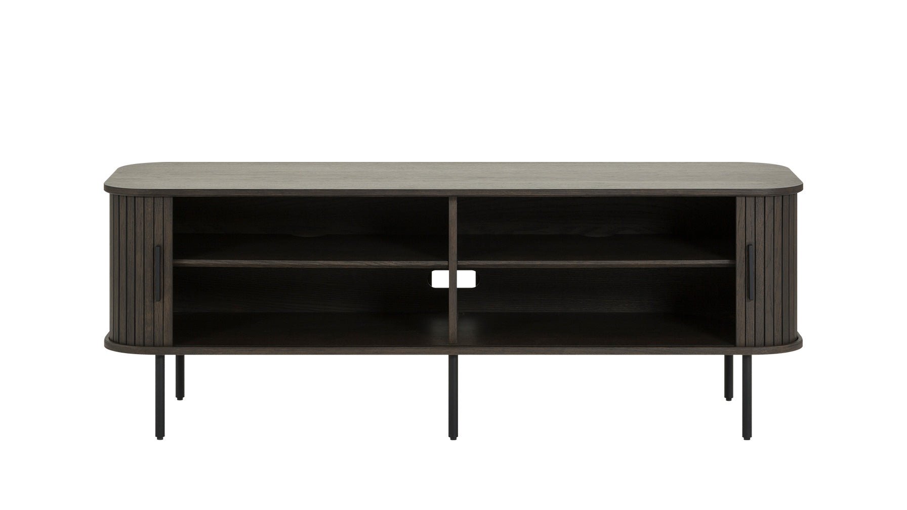 Easy Edge Media Unit, Brown Oak - Image 8