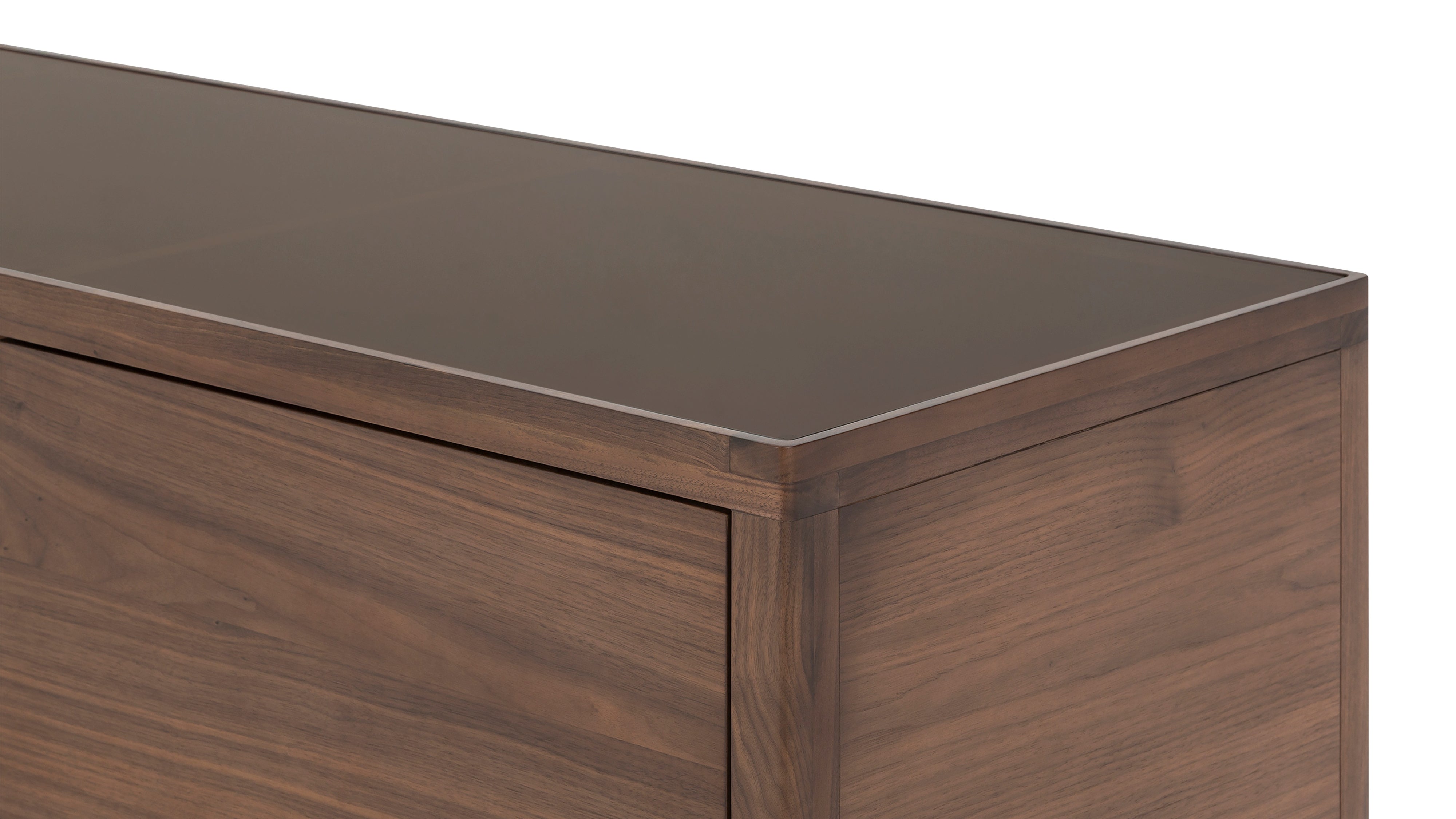 Glimpse Media Unit, Walnut