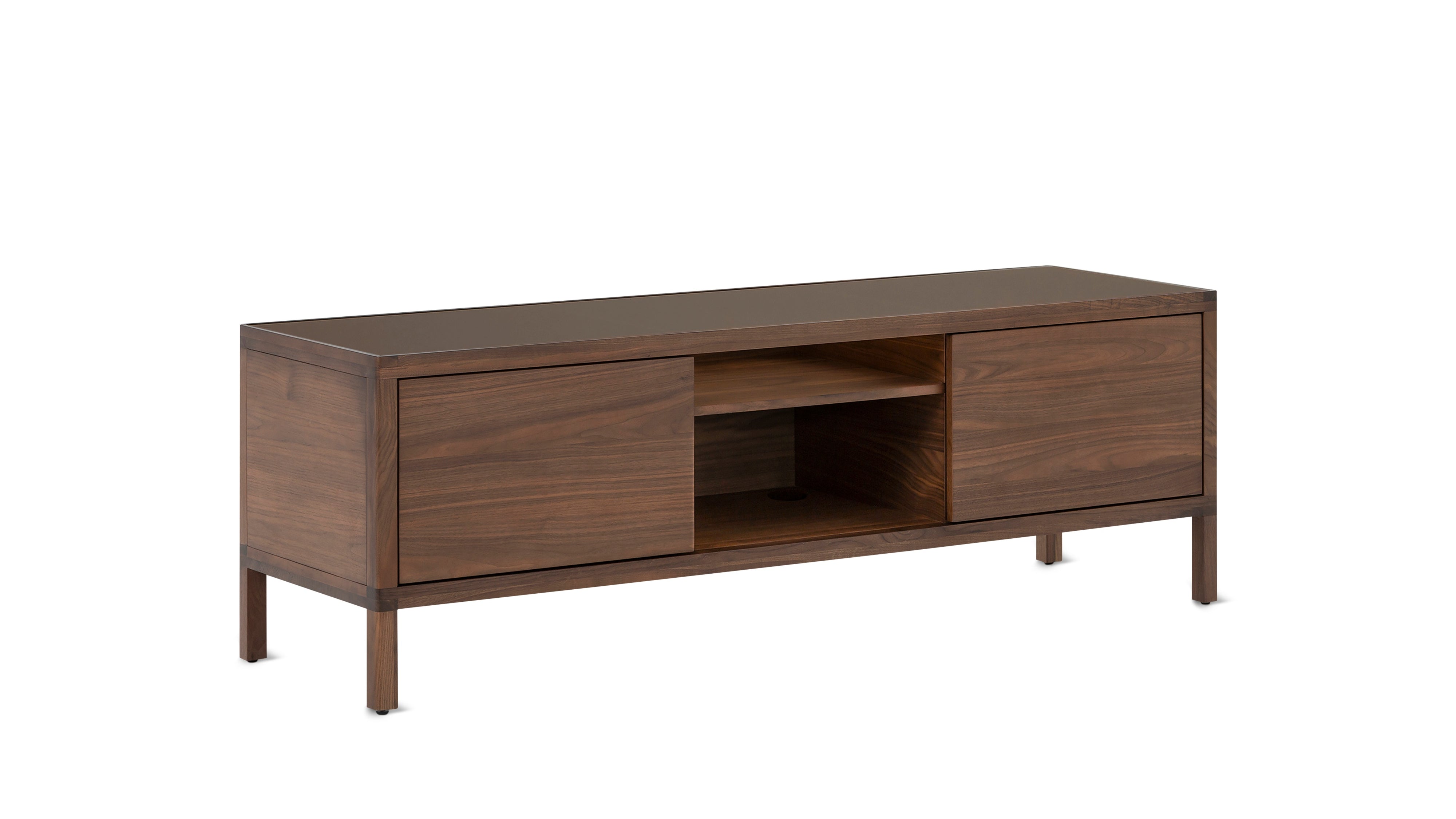 Glimpse Media Unit, Walnut