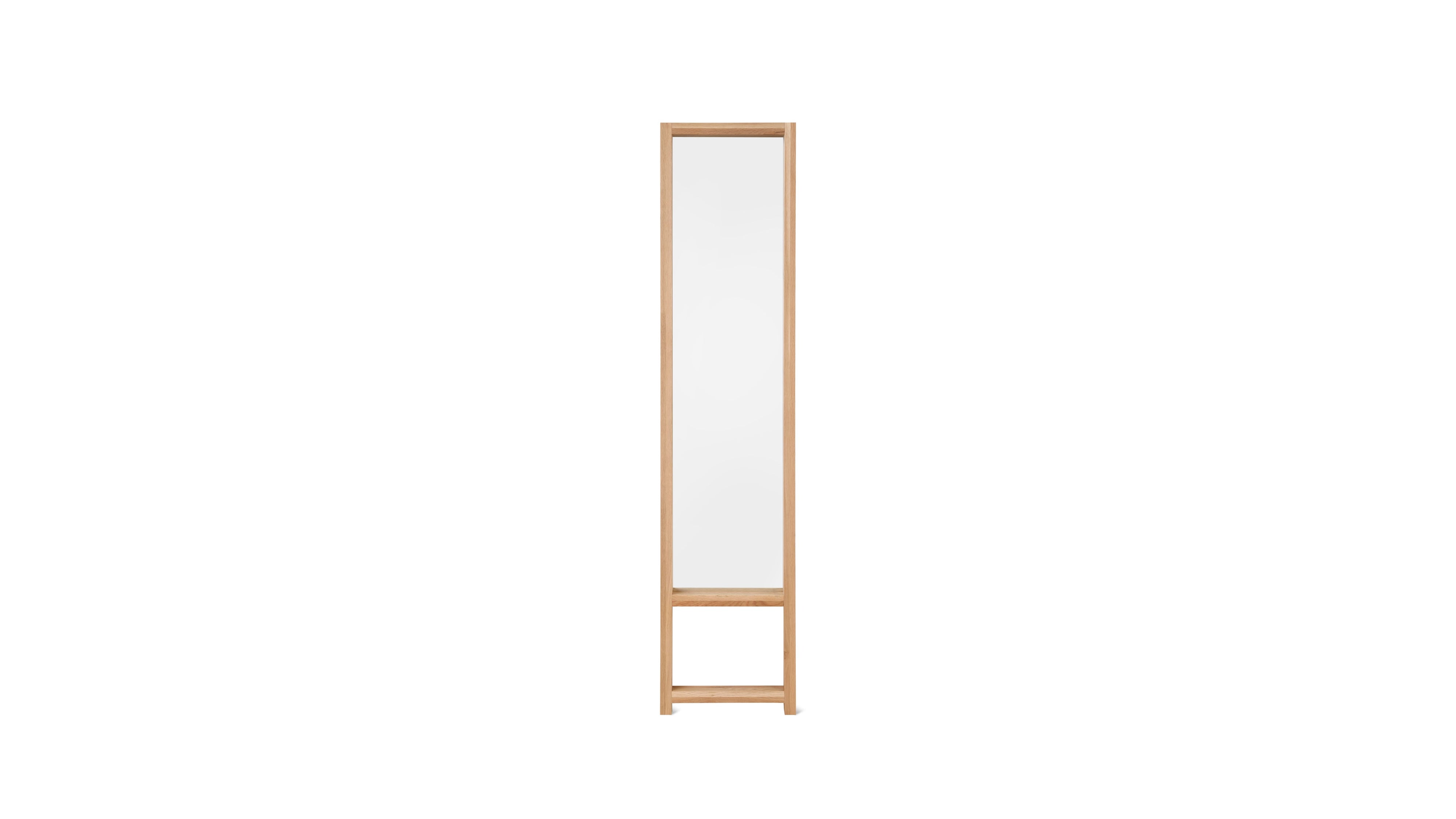 Look At You Mirror, Small, Oak - Image 1