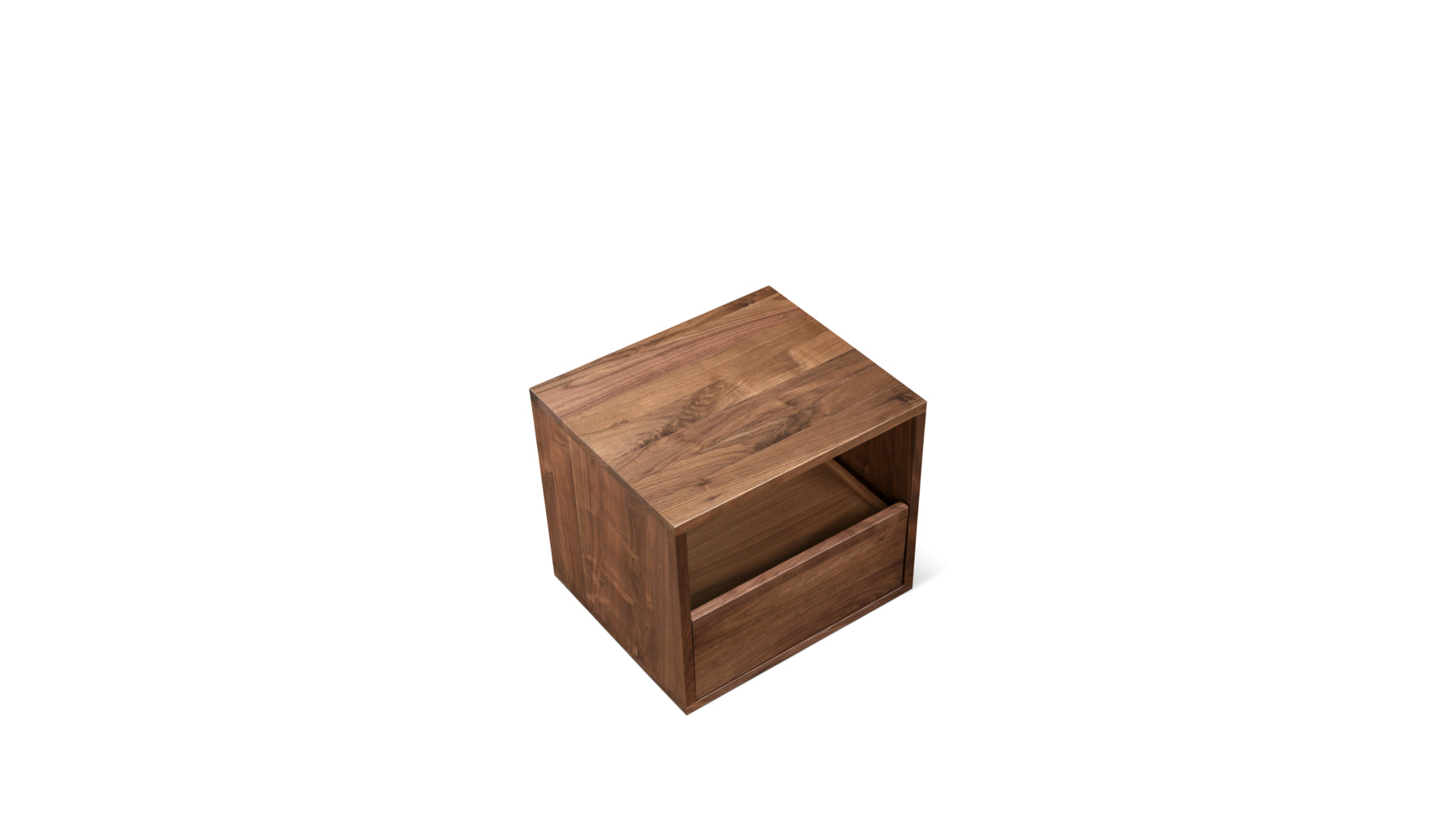 Rest Easy Nightstand With Drawer, Walnut