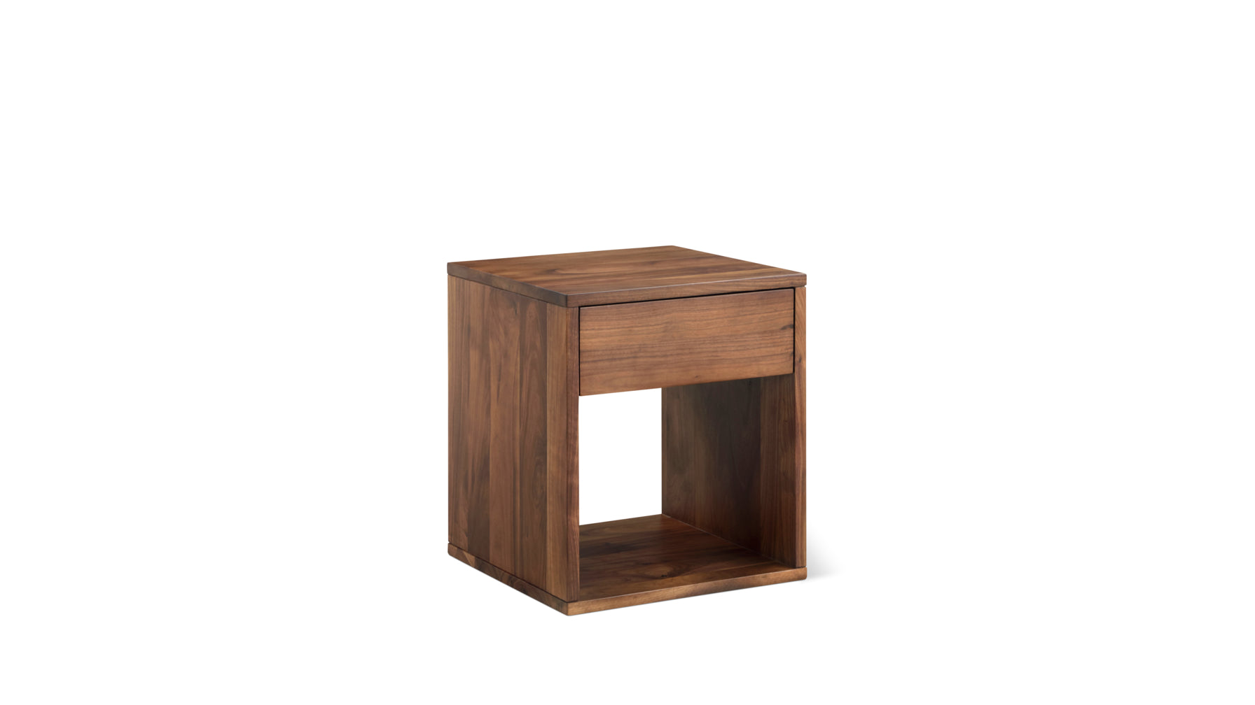 Rest Easy Nightstand With Drawer, Tall, Walnut - Image 1