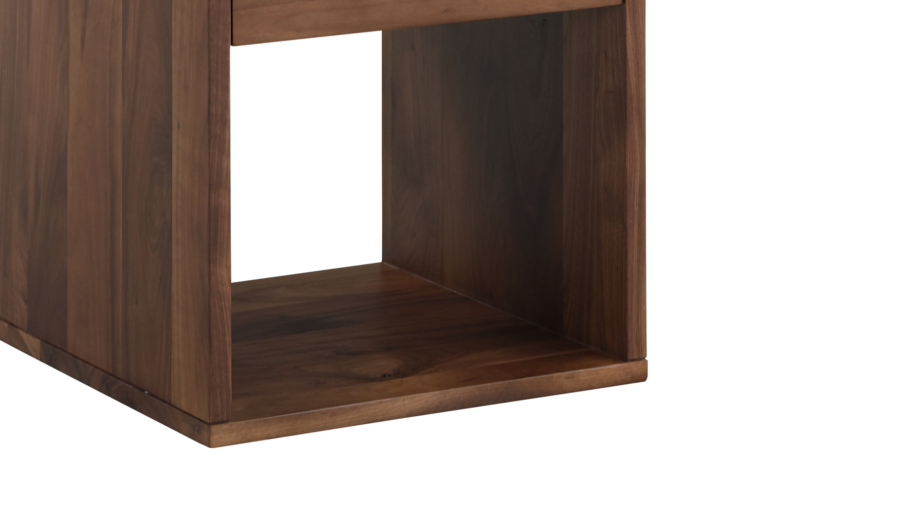 Rest Easy Nightstand With Drawer, Tall, Walnut
