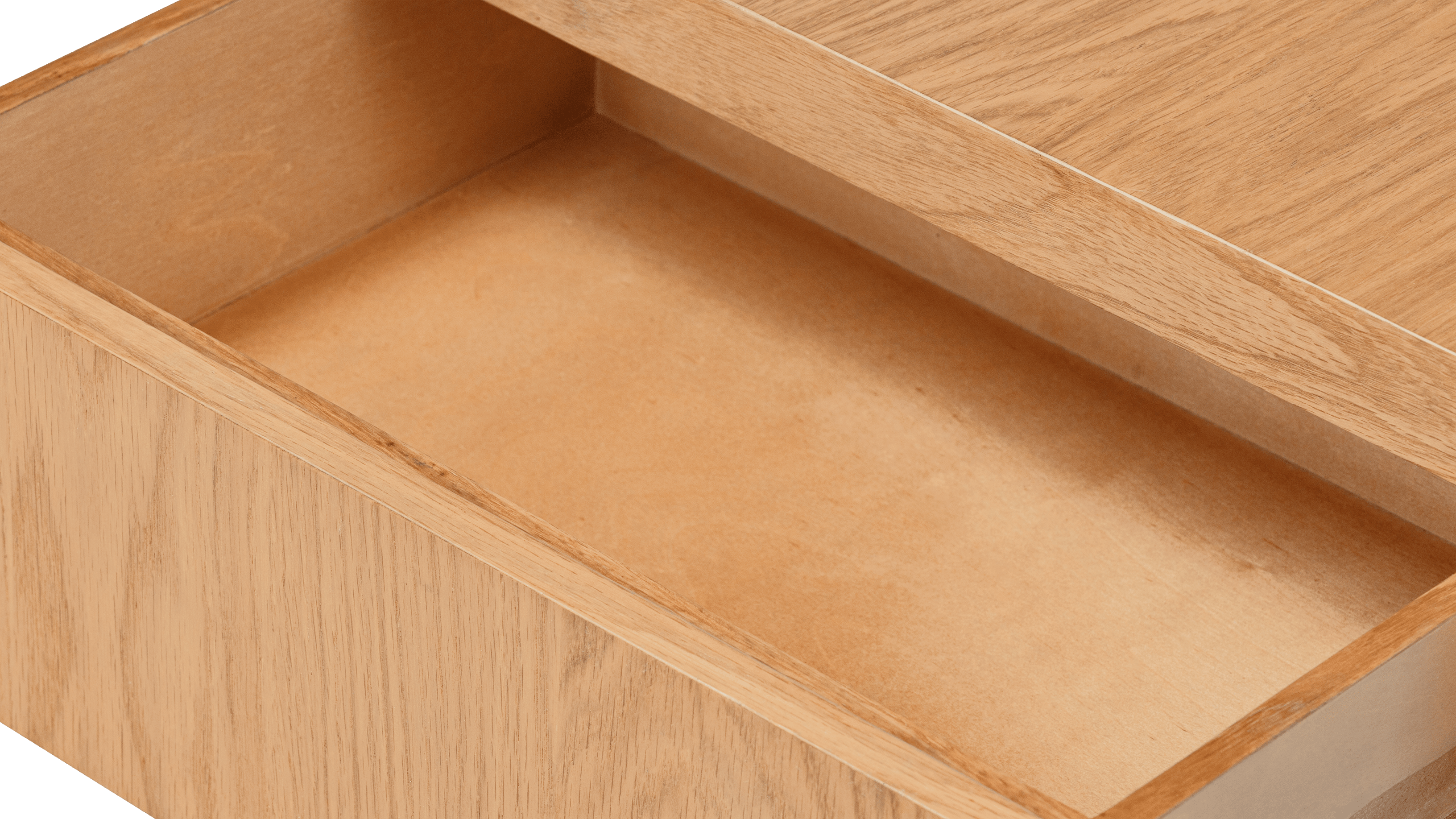 Form Nightstand With Drawer, White Oak - Image 6