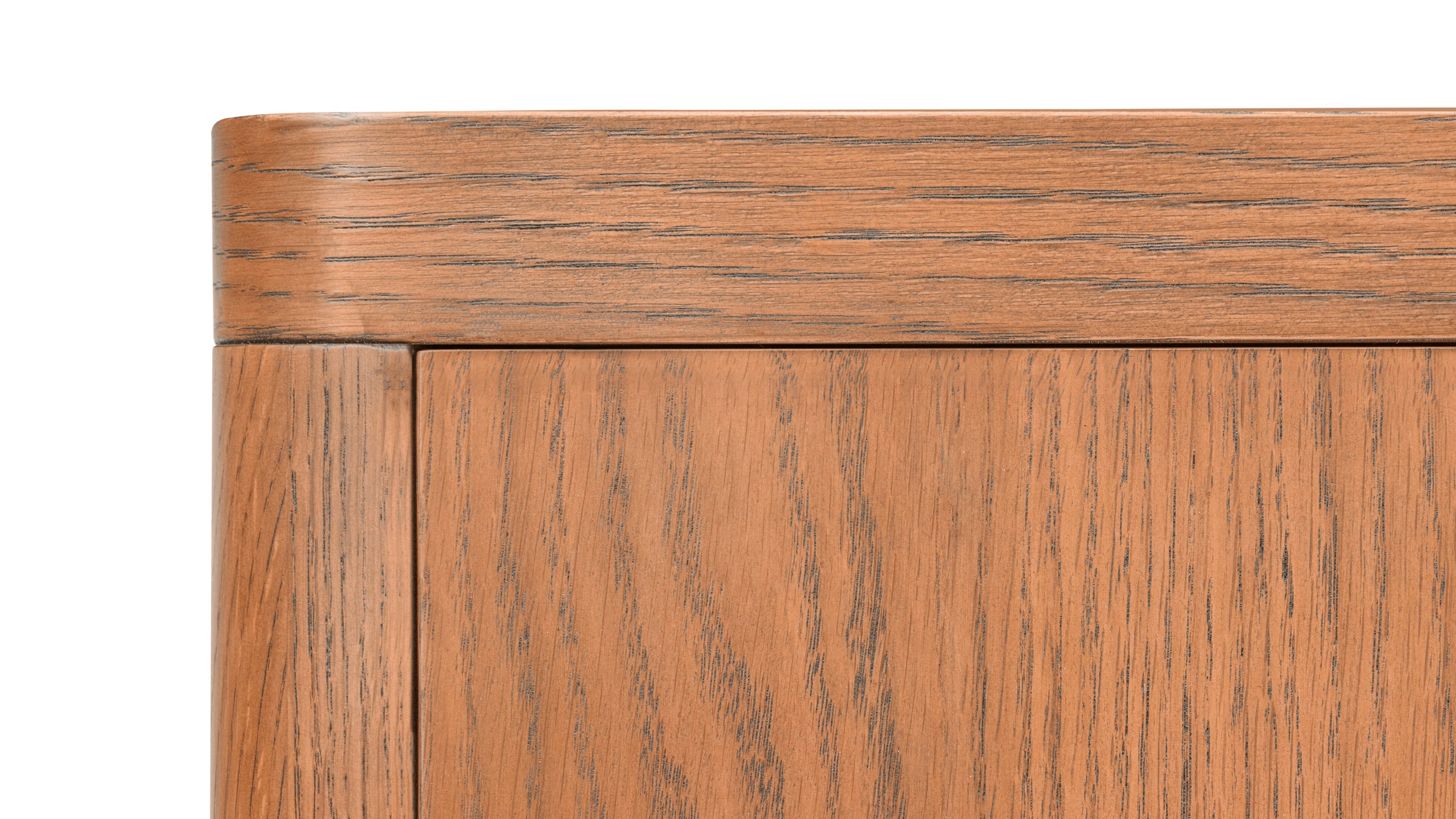 Form Nightstand, Stained Walnut