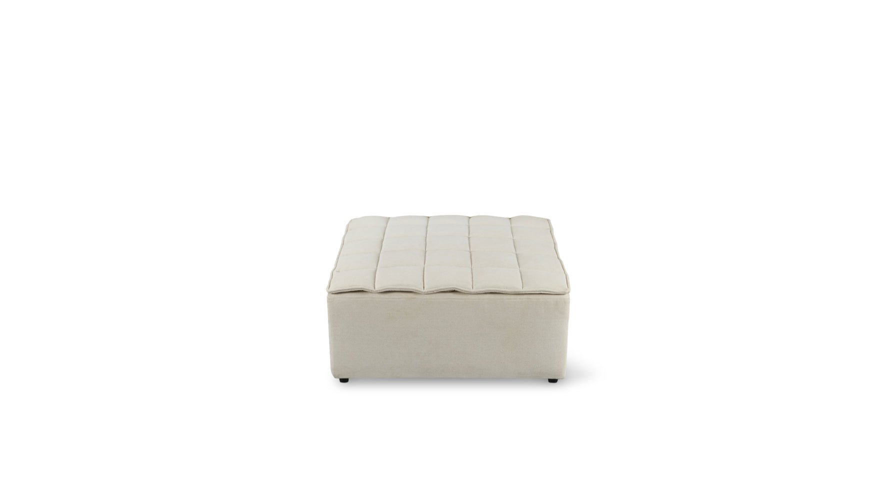 Quilt Ottoman Fawn - Image 7