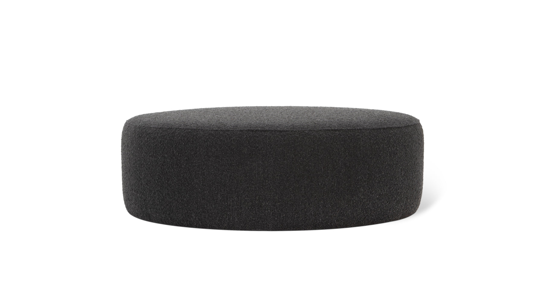 Hub Ottoman, Large, Black - Image 1