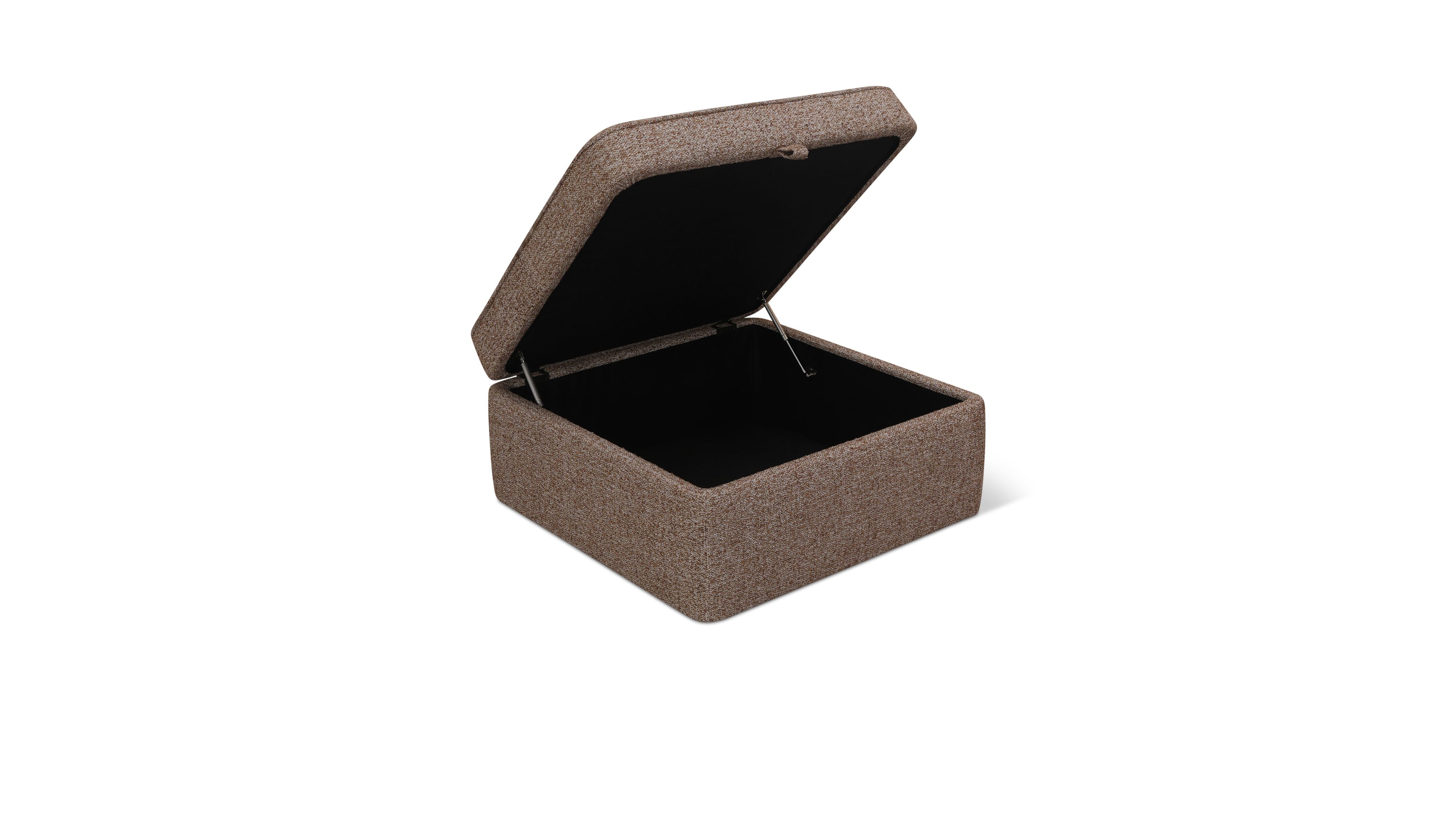 Pod Storage Ottoman, Large, Teddy