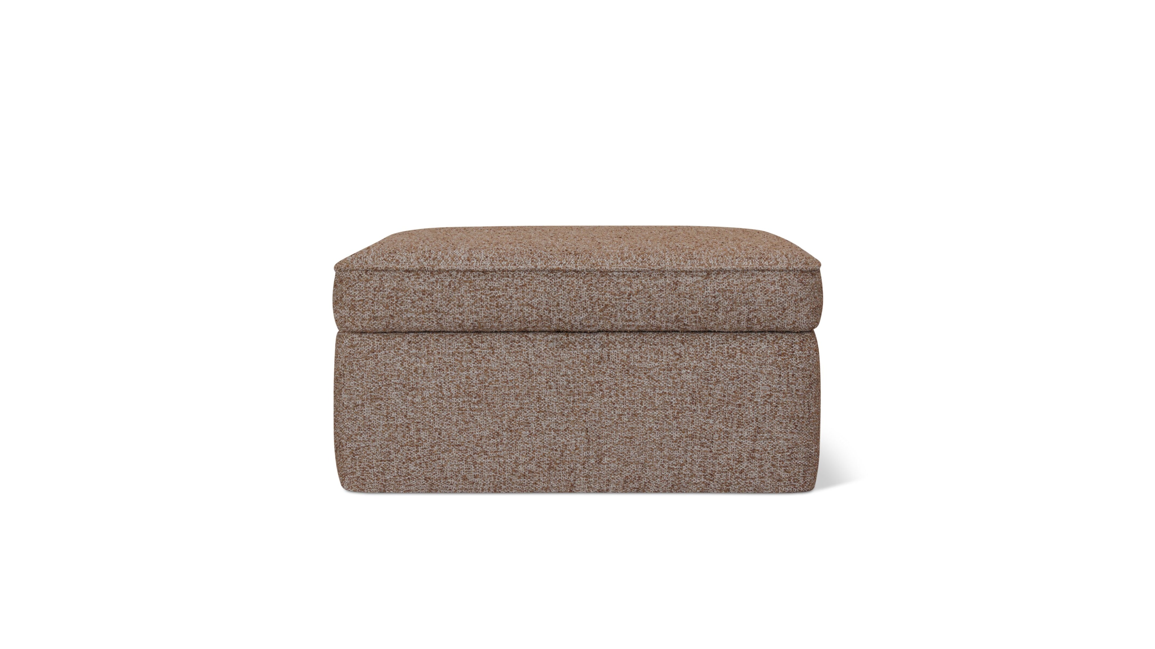 Pod Storage Ottoman, Large, Teddy