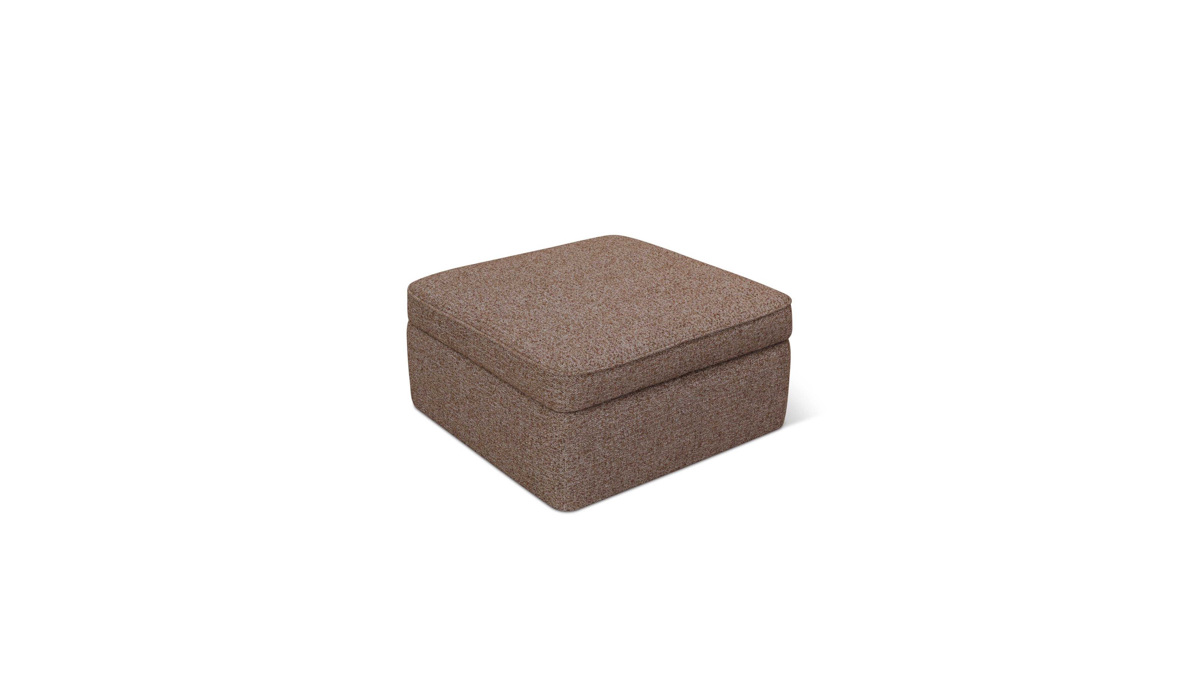 Pod Storage Ottoman, Large, Teddy
