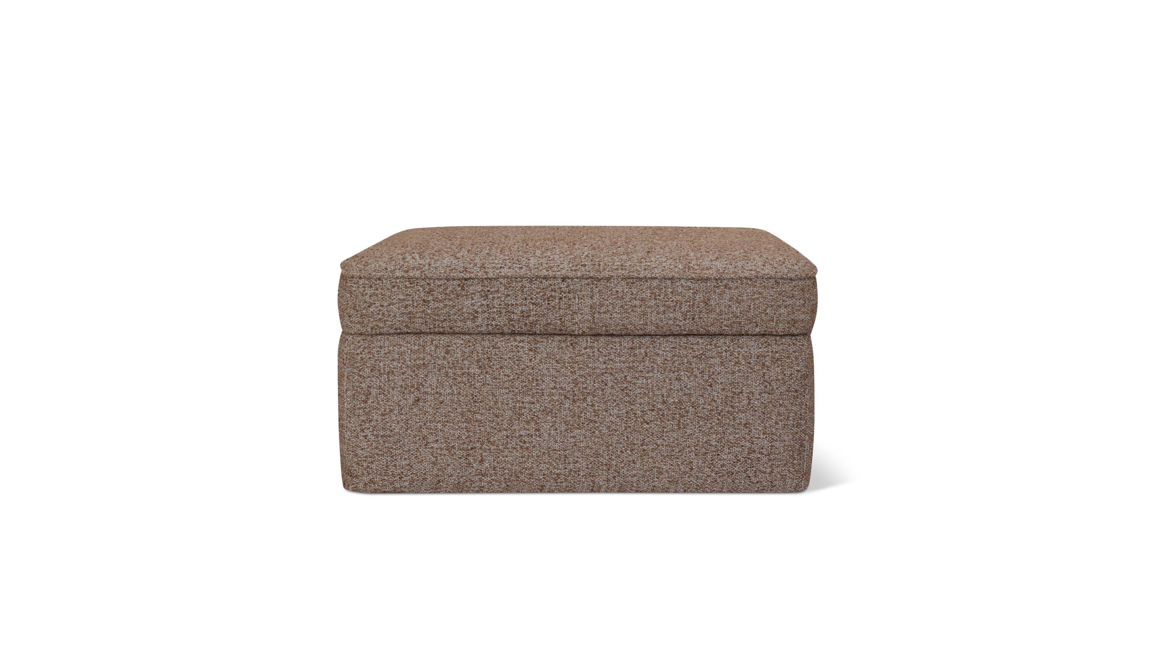 Pod Storage Ottoman, Large, Teddy
