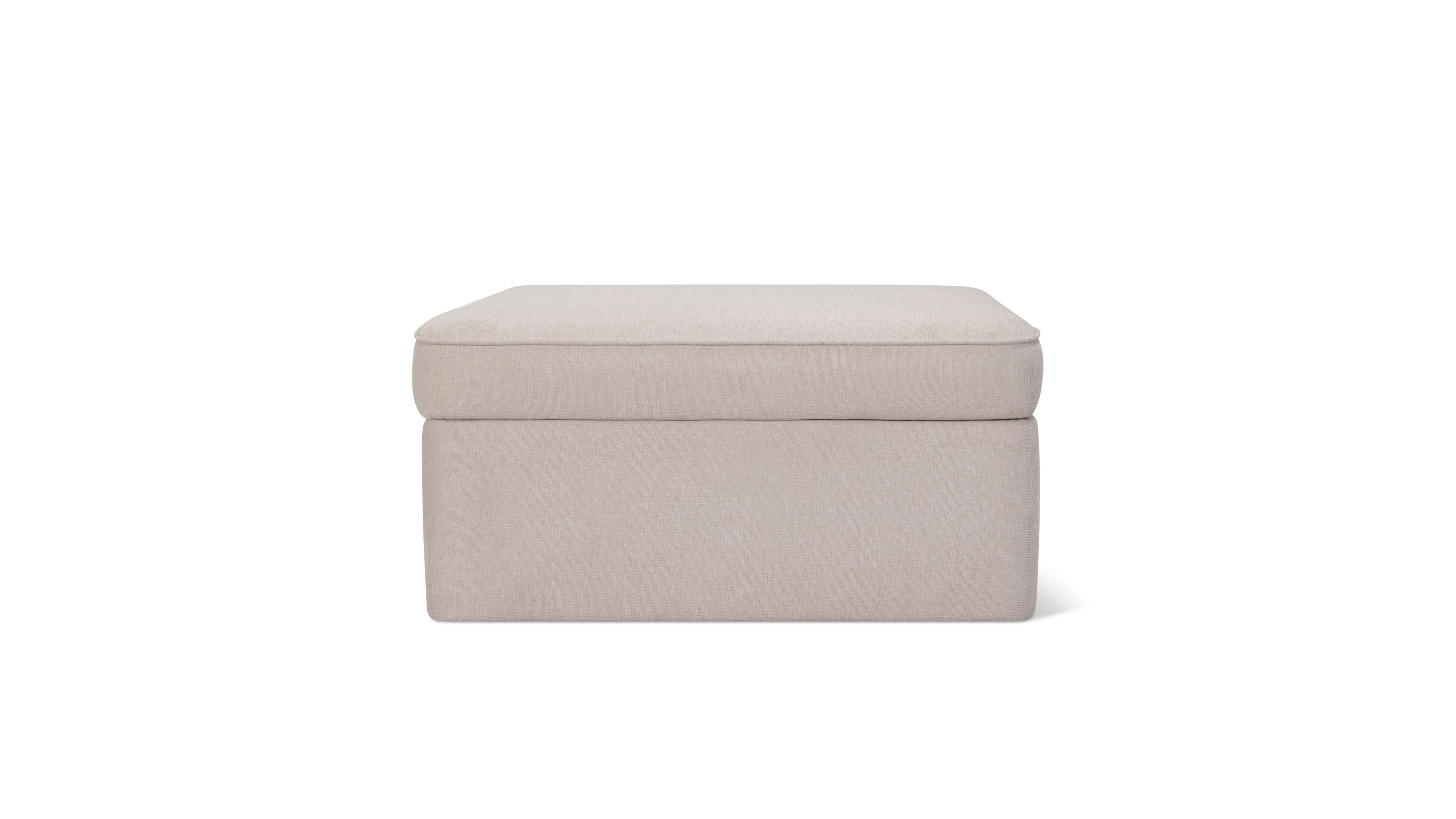 Pod Storage Ottoman, Large, Latte