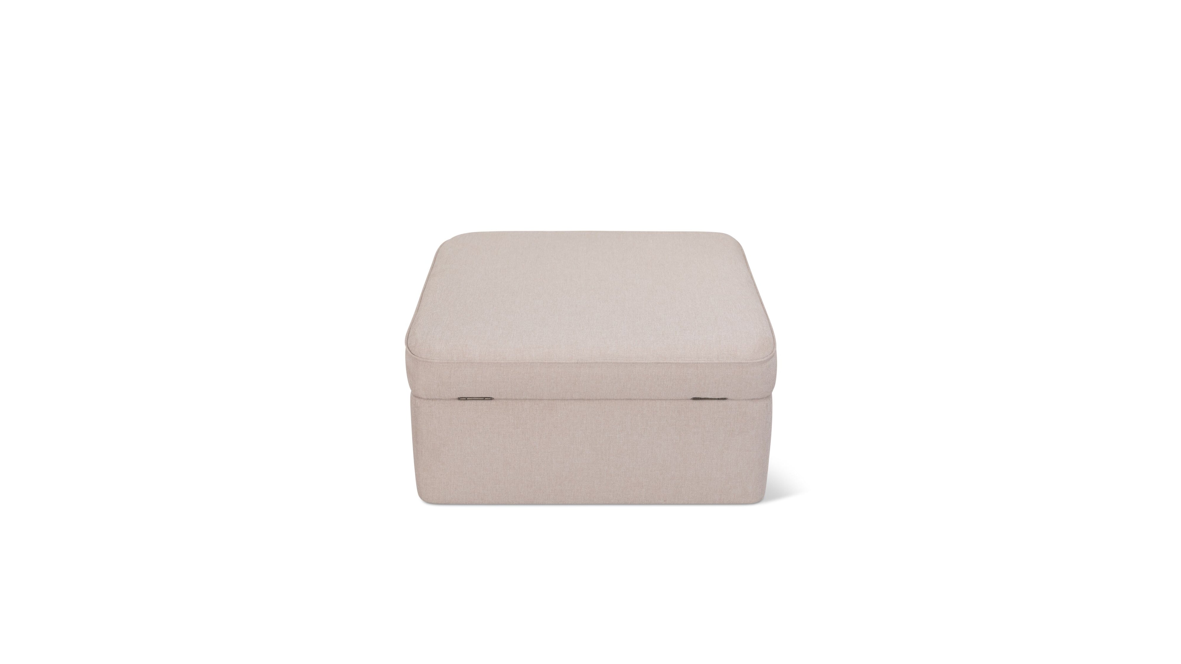 Pod Storage Ottoman, Large, Latte