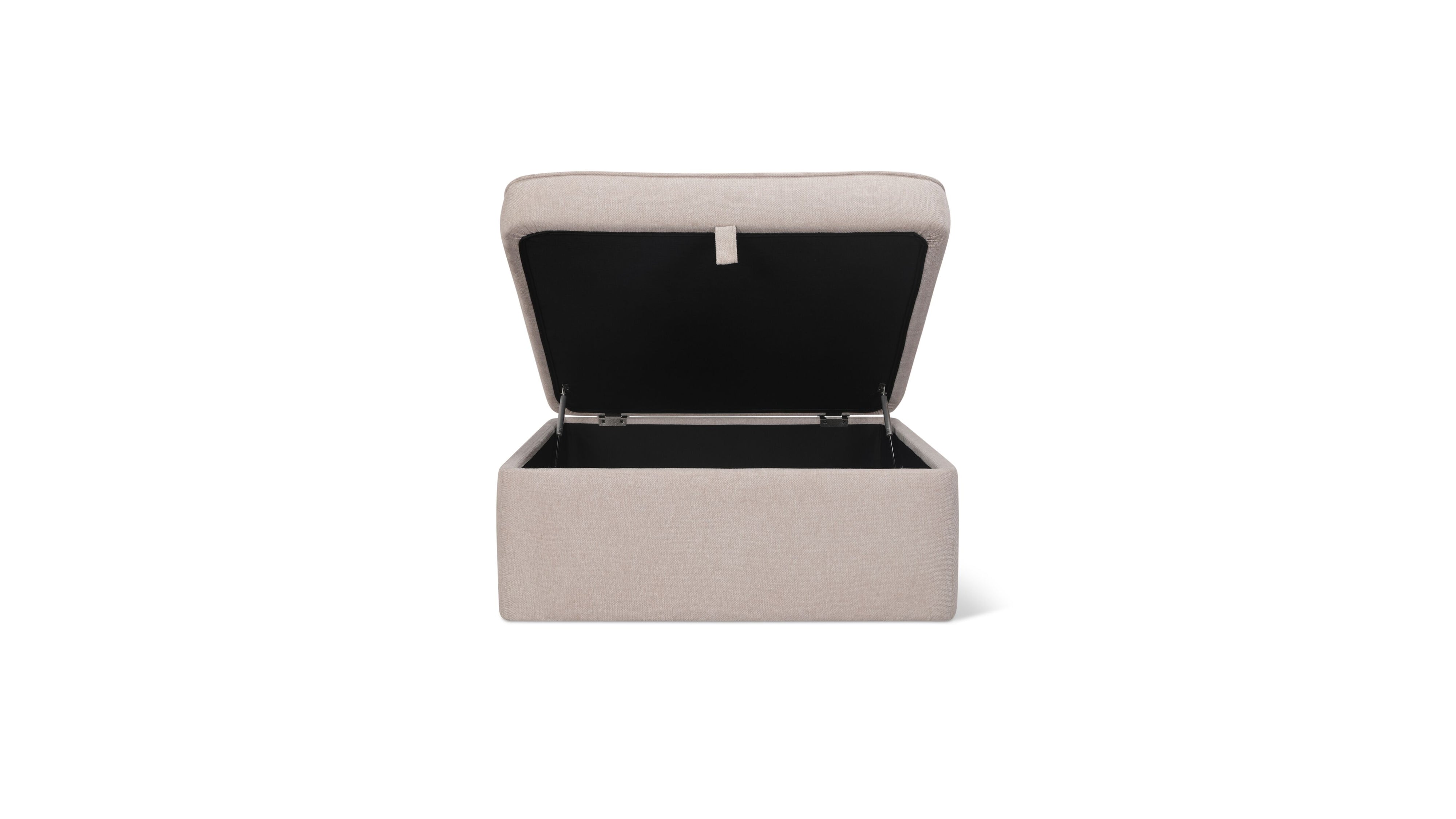 Pod Storage Ottoman, Large, Latte