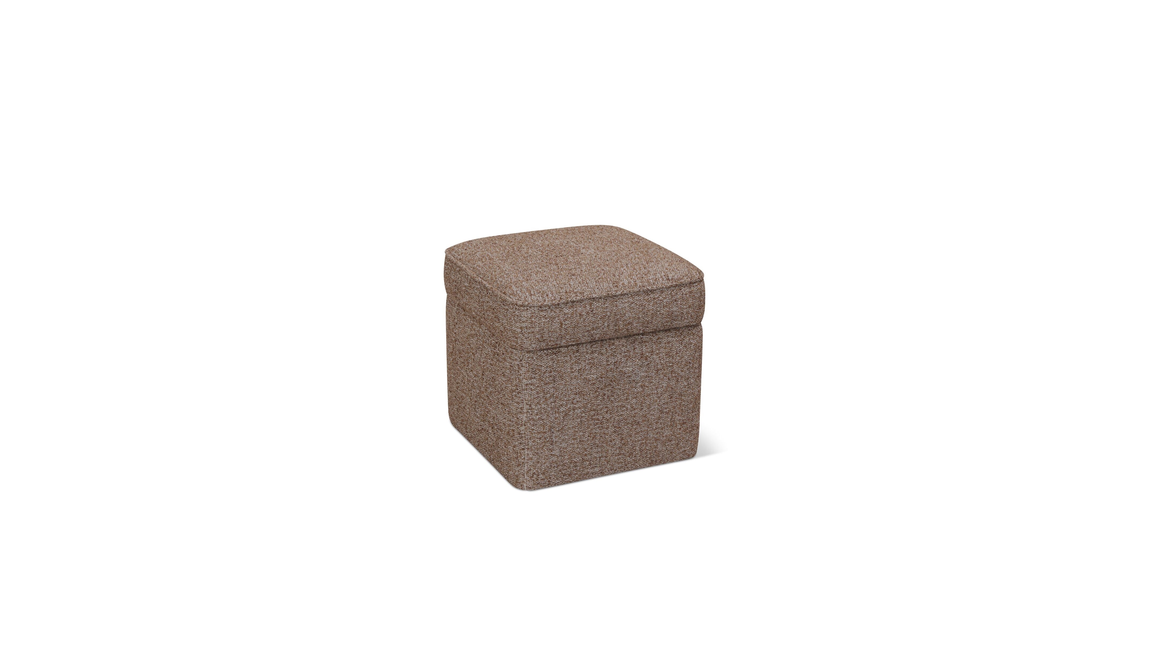 Pod Storage Ottoman, Small, Teddy