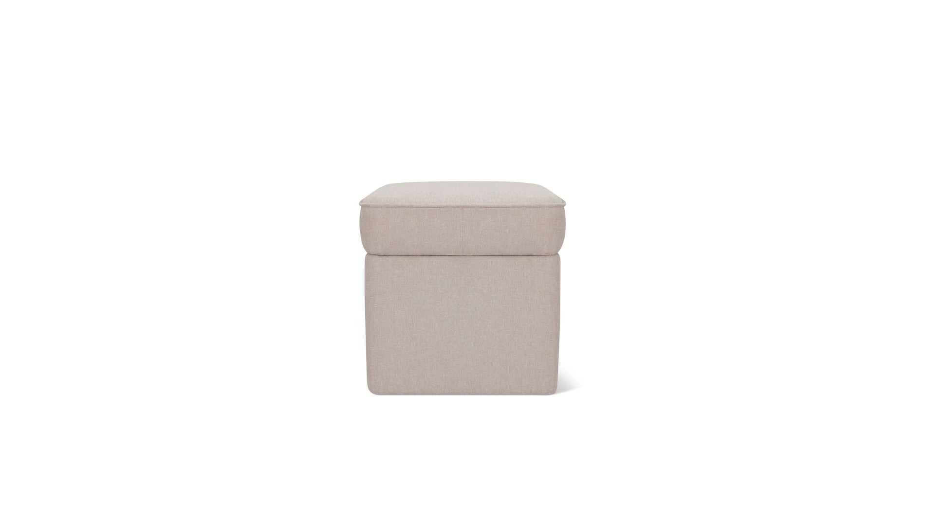 Pod Storage Ottoman, Small, Latte_image