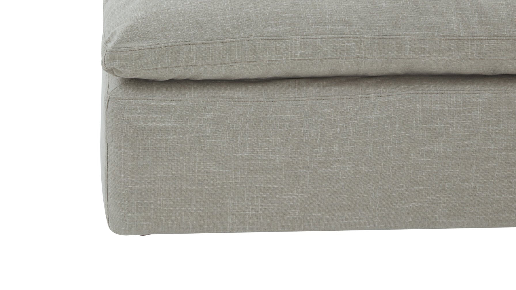 Movie Night™ Ottoman, Large, Light Pebble - Sundays CompanyOTT - YJ - 902 - 029