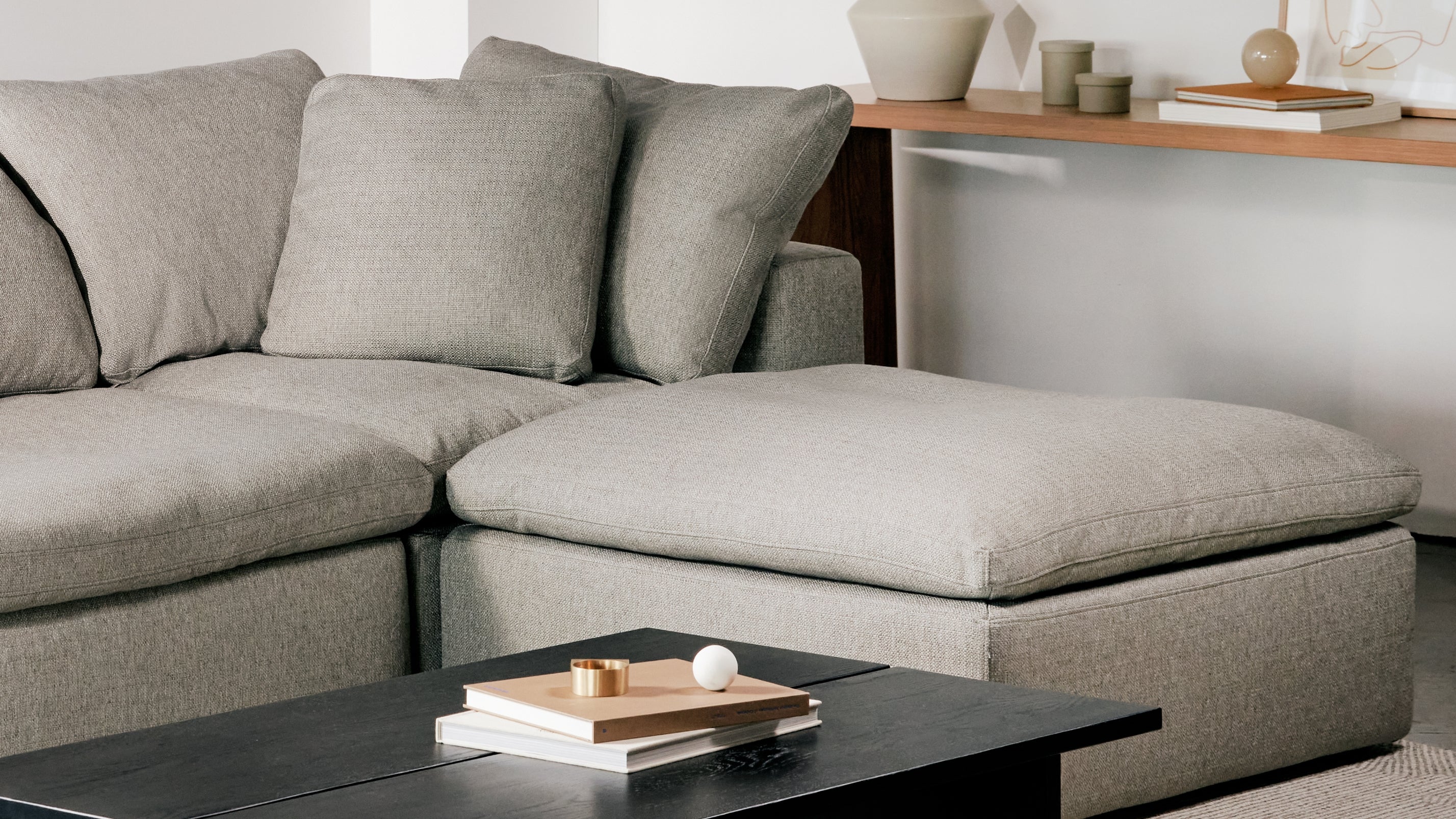 Movie Night™ Ottoman, Large, Dark Shadow - Image 3
