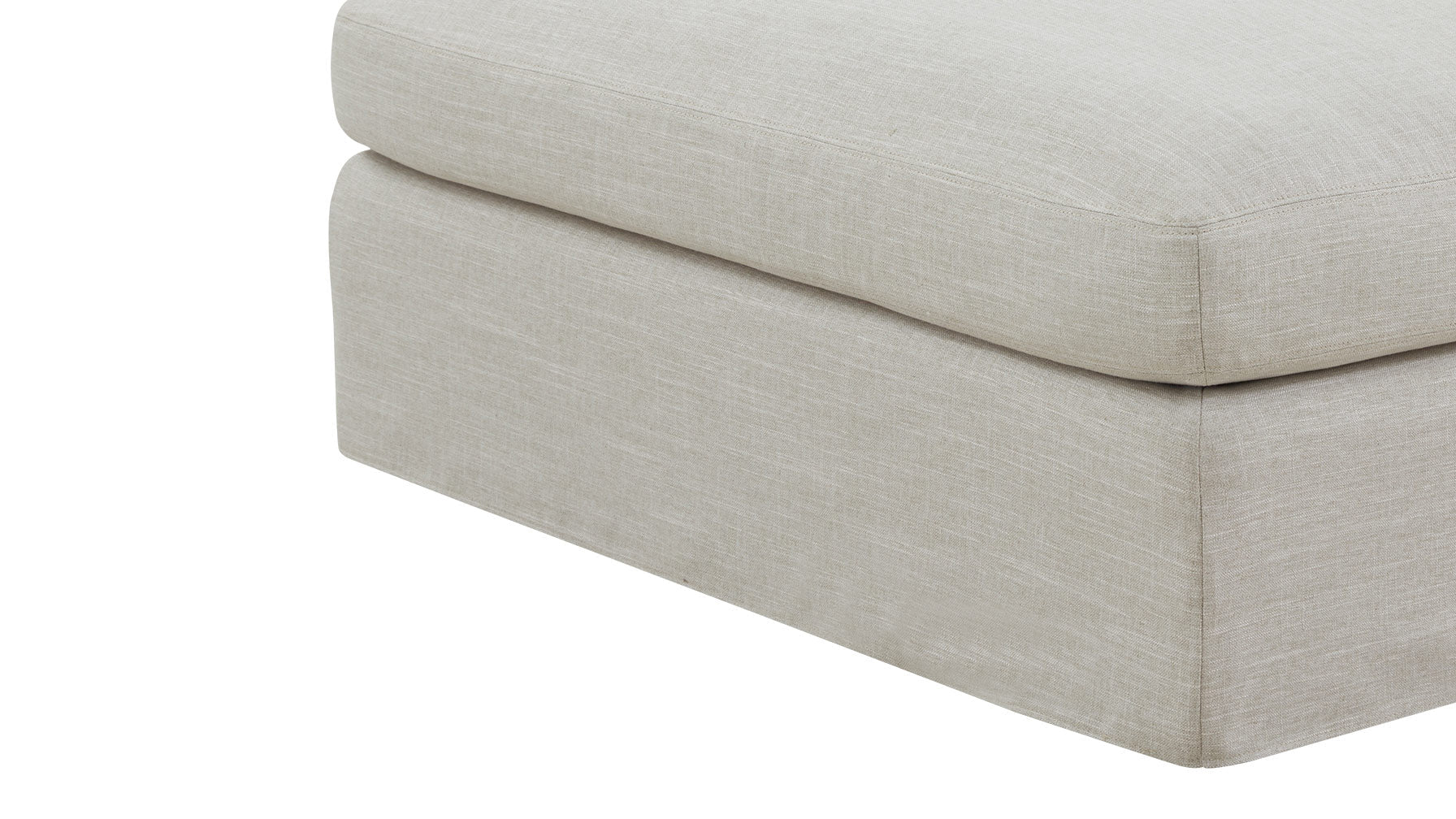 Get Together™ Ottoman, Standard, Light Pebble - Image 6