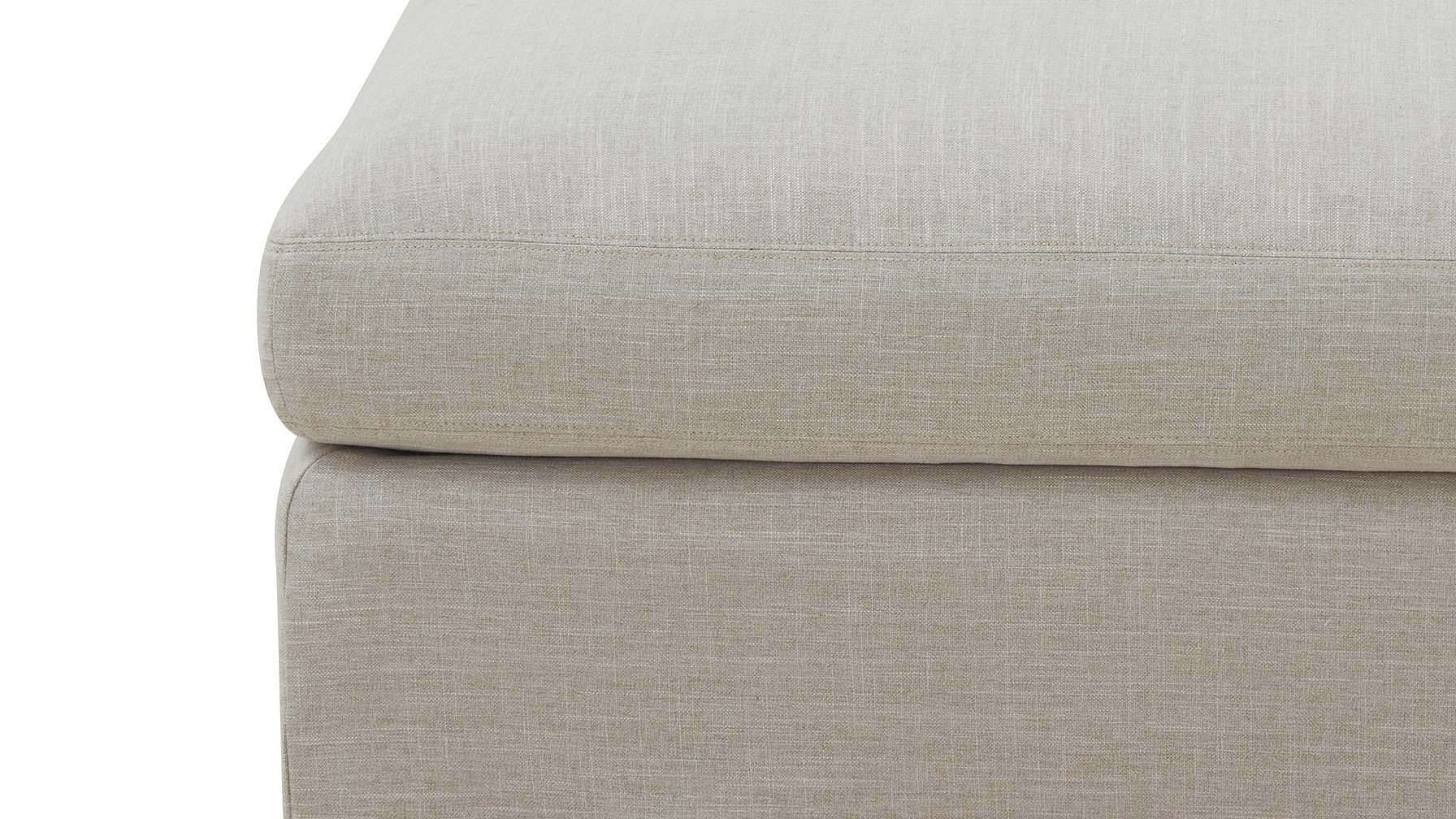 Get Together™ Ottoman, Standard, Light Pebble - Sundays CompanyOTT - YJ - 007 - 029