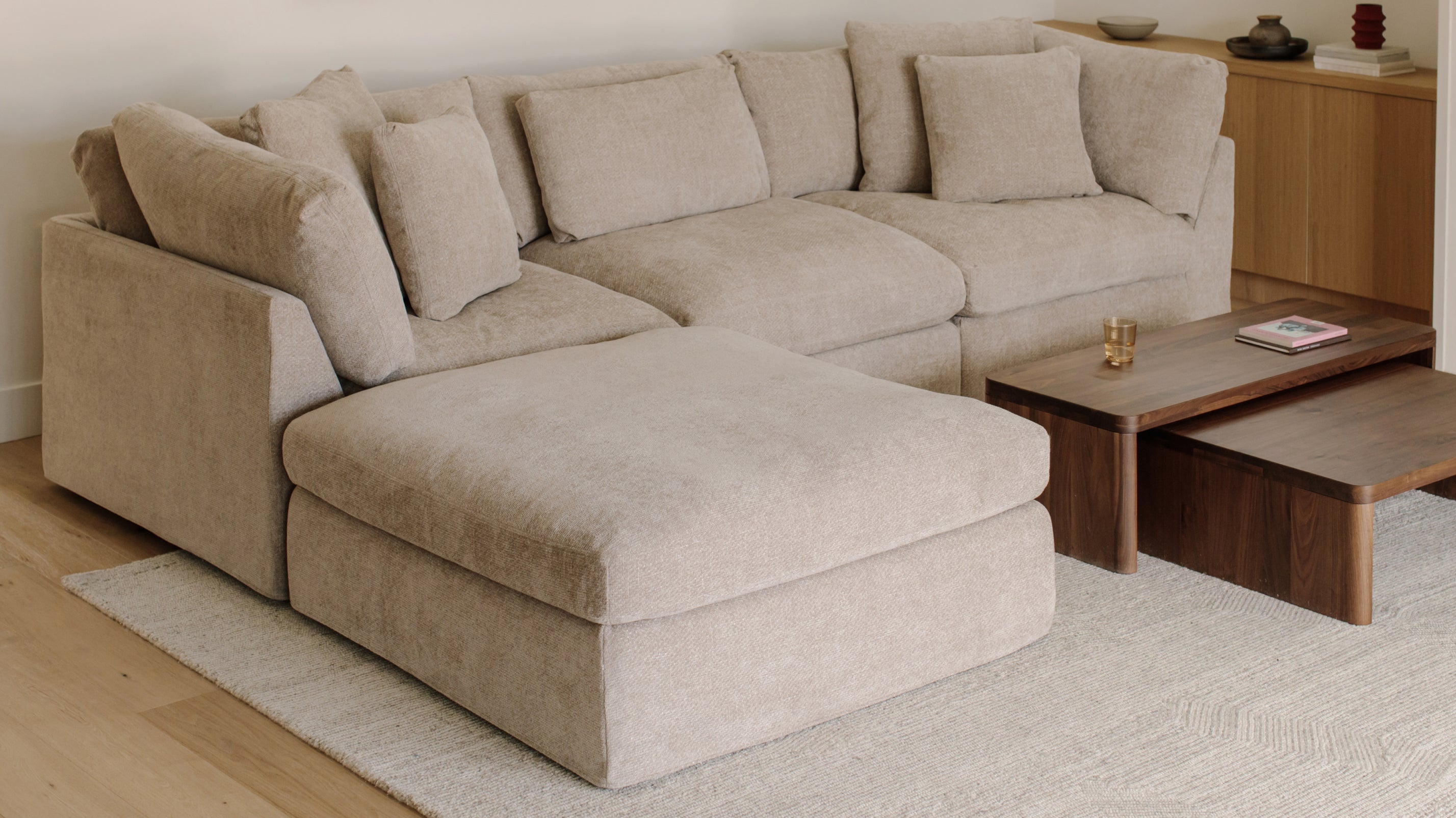 Get Together™ Ottoman, Standard, Champagne - Image 6