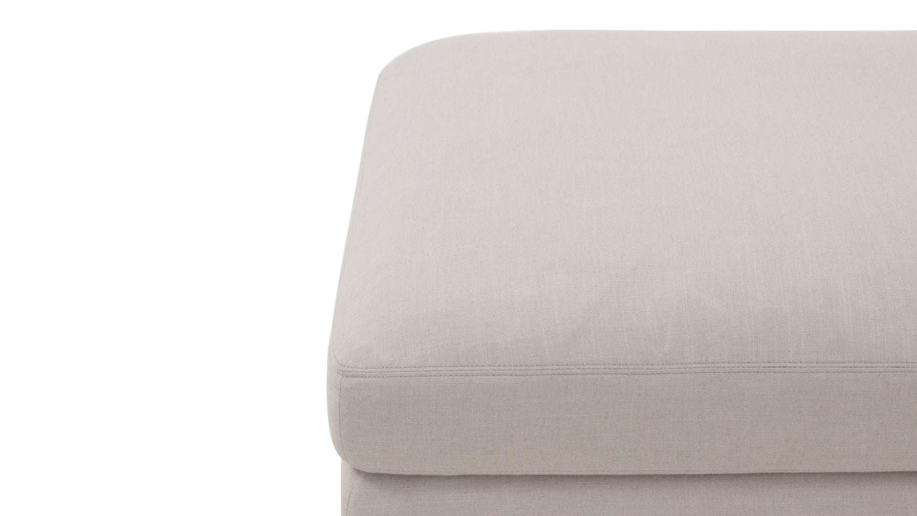 Get Together™ Ottoman, Standard, Clay - Image 4