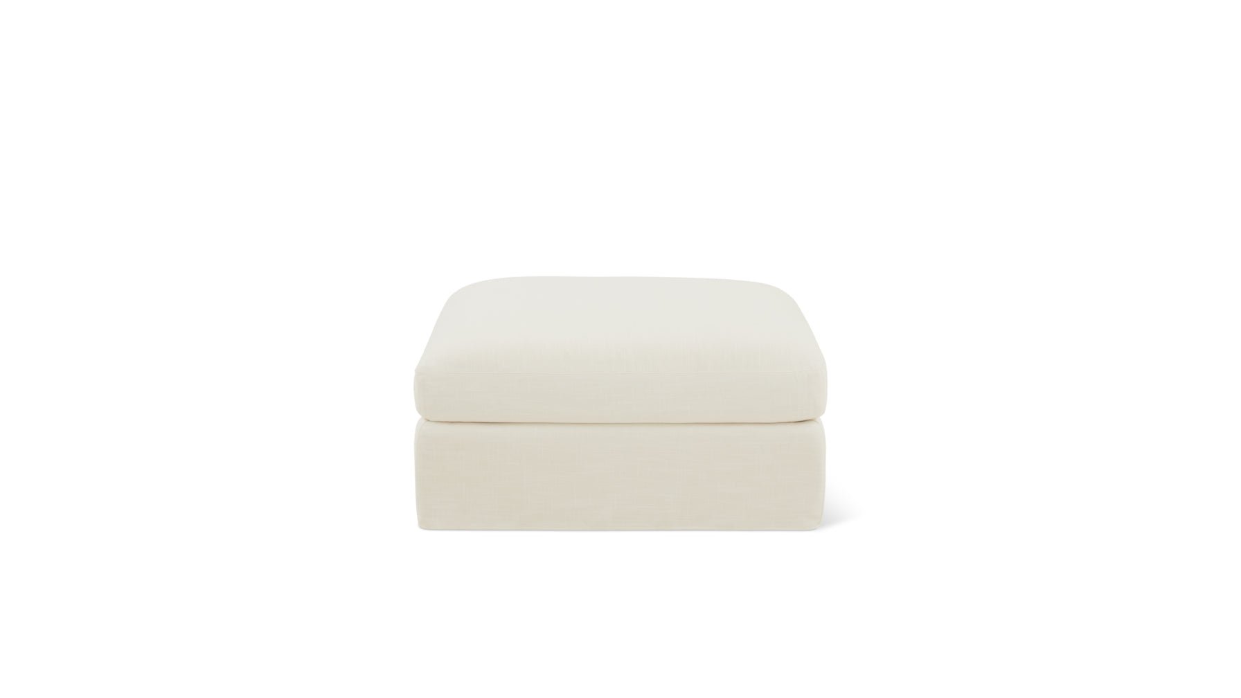 Get Together™ Ottoman, Standard, Cream Linen_image