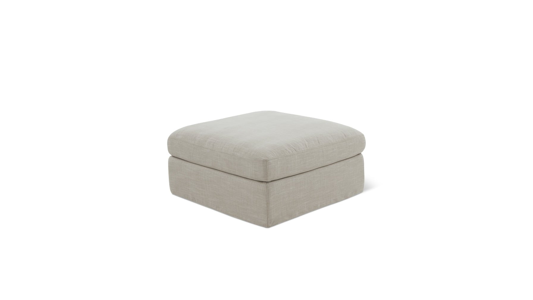 Get Together™ Ottoman, Standard, Light Pebble - Image 7