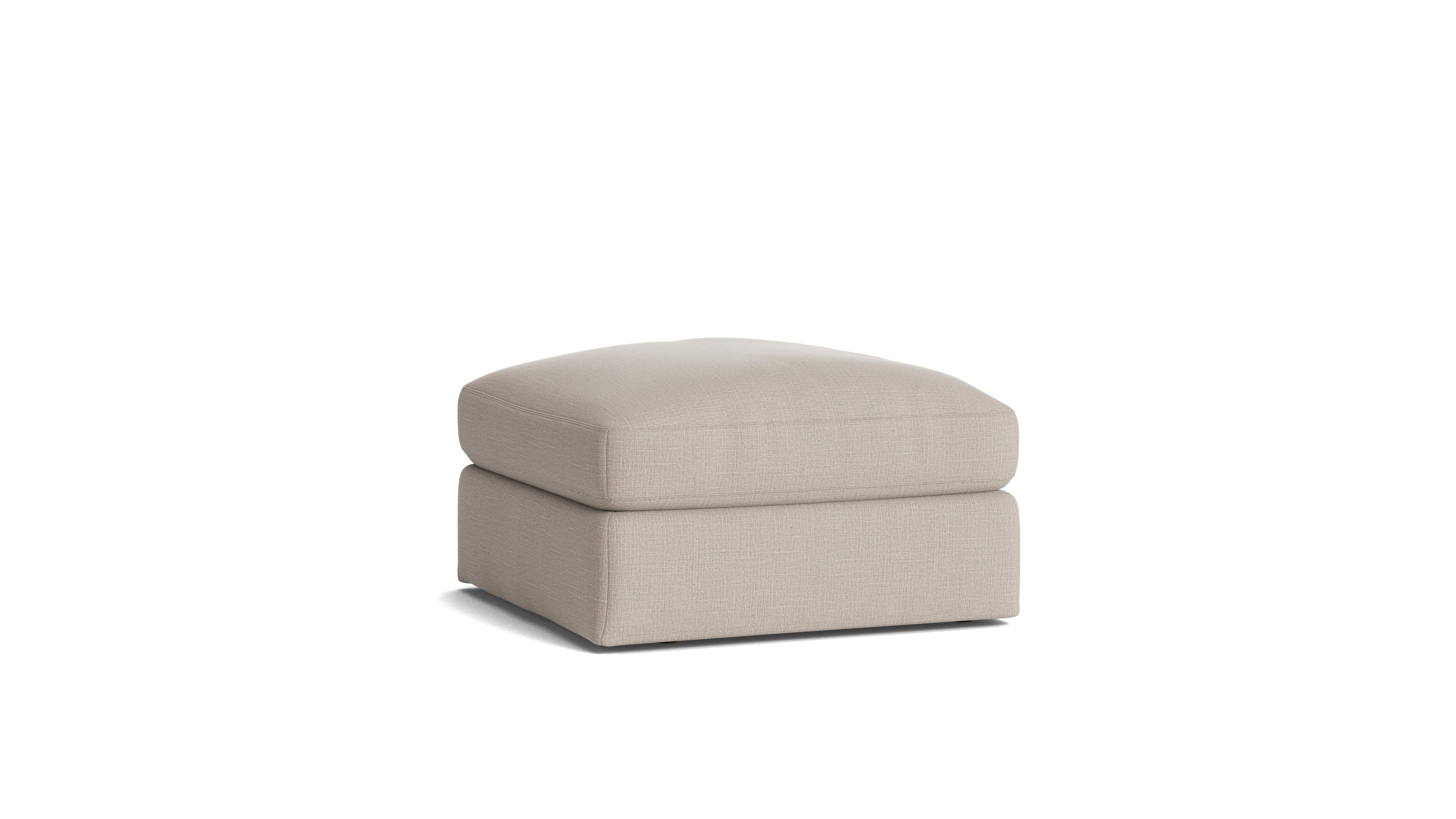 Get Together™ Ottoman, Standard, Light Pebble