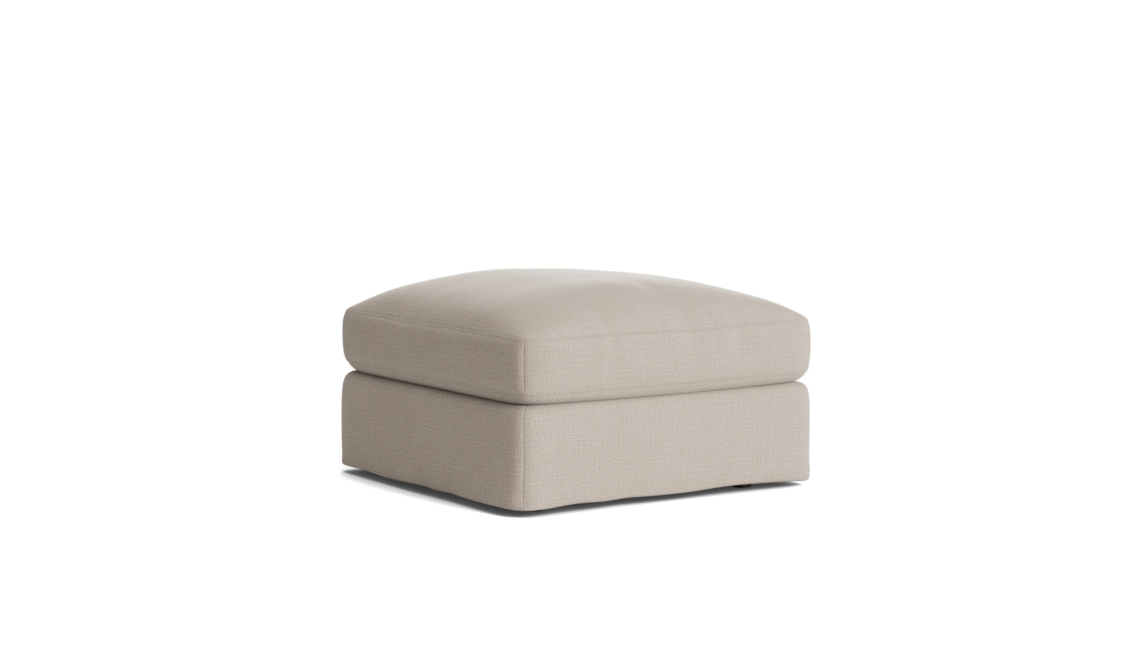 Get Together™ Ottoman, Standard, Light Pebble