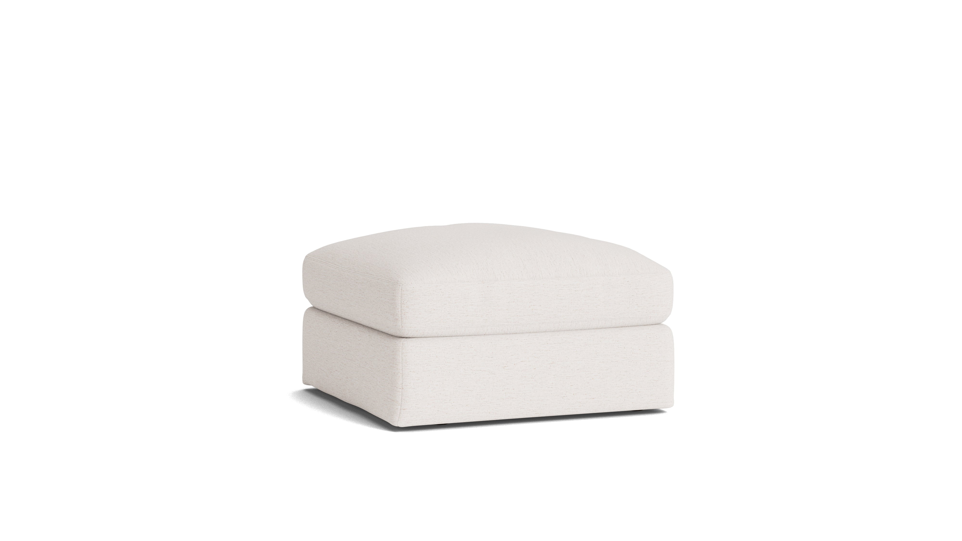 Get Together™ Ottoman, Standard, Nomad Snow
