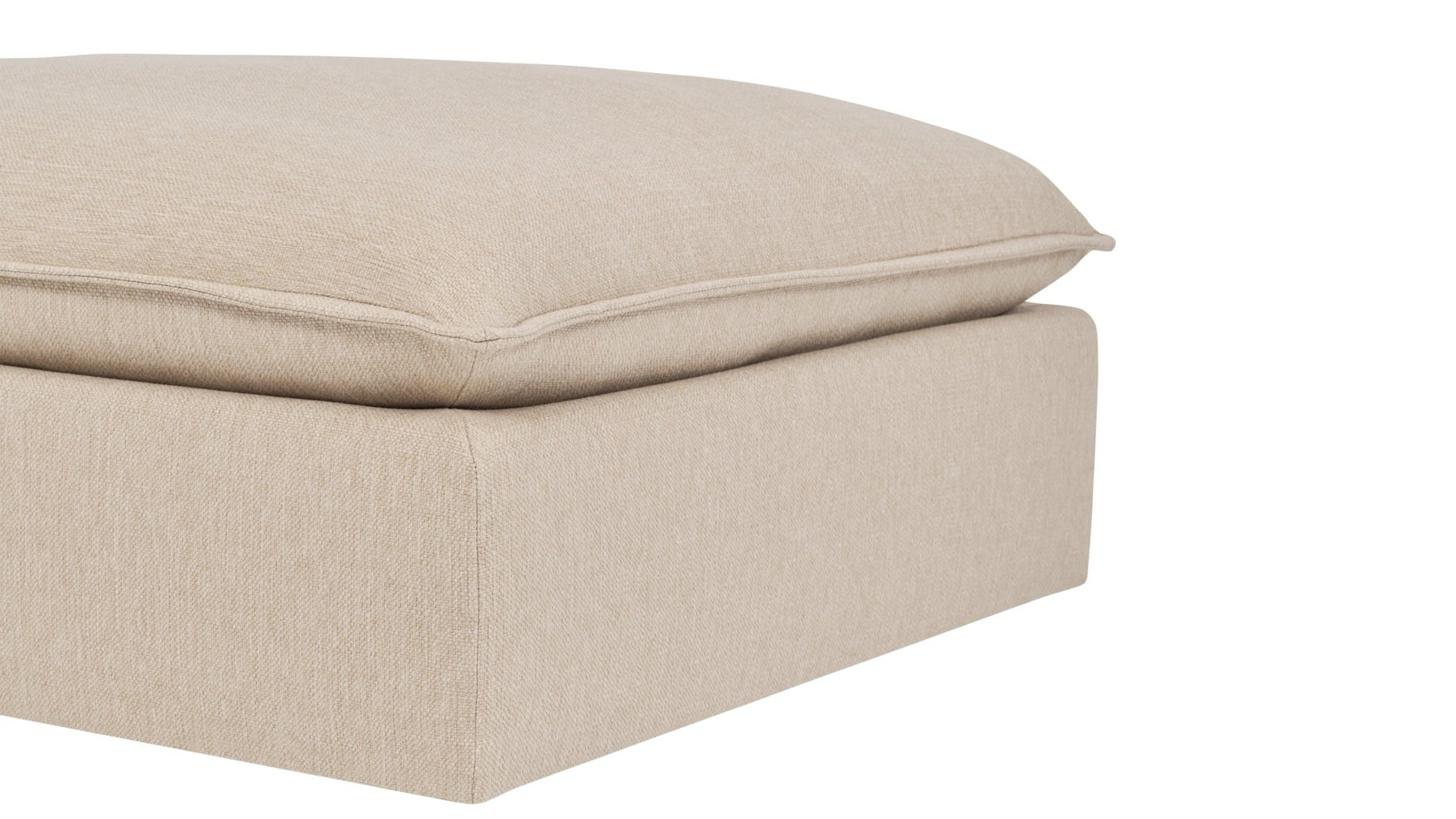 Chill Time Ottoman, Biscuit - Image 3
