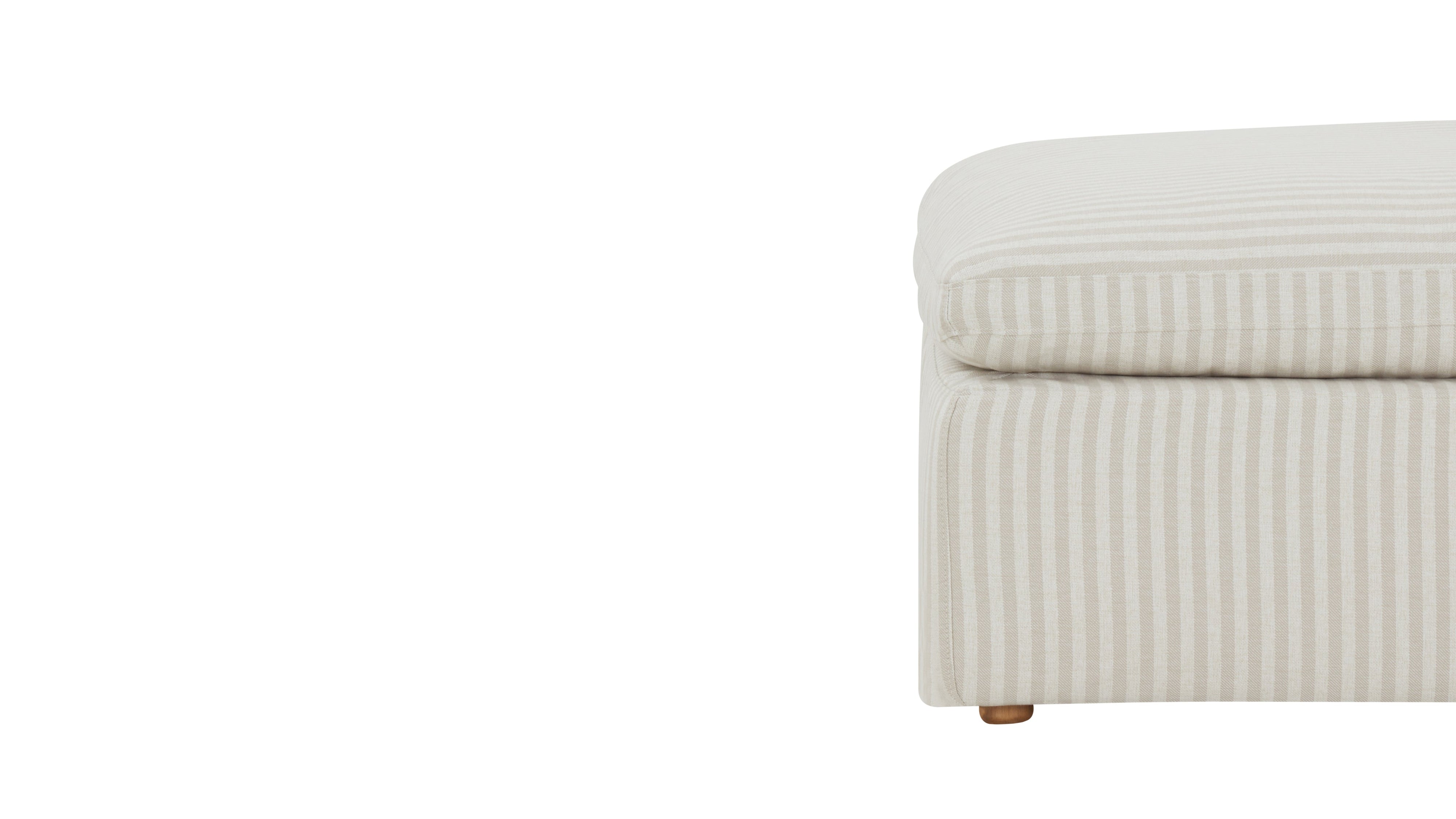 Movie Night™ Ottoman, Large, Newport Stripe - Image 5