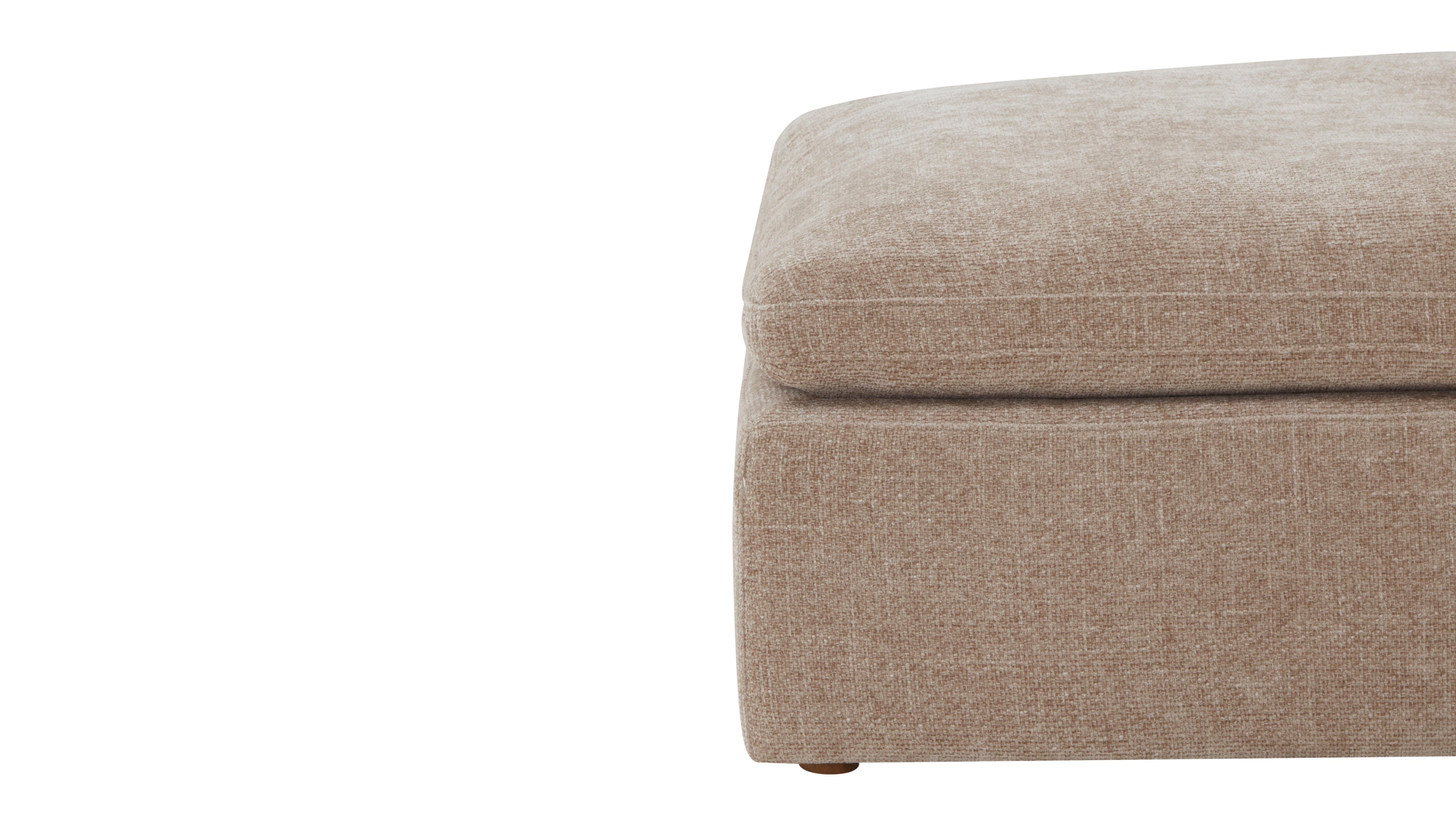 Movie Night™ Ottoman, Large, Champagne - Image 5