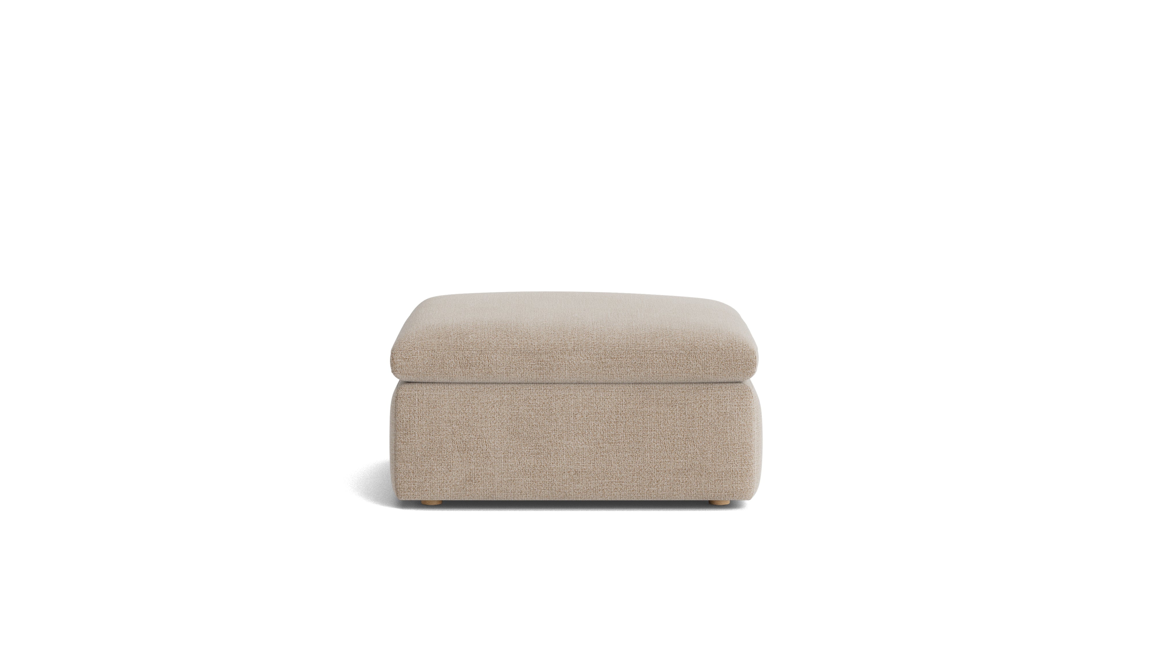 Movie Night™ Ottoman, Standard, Champagne