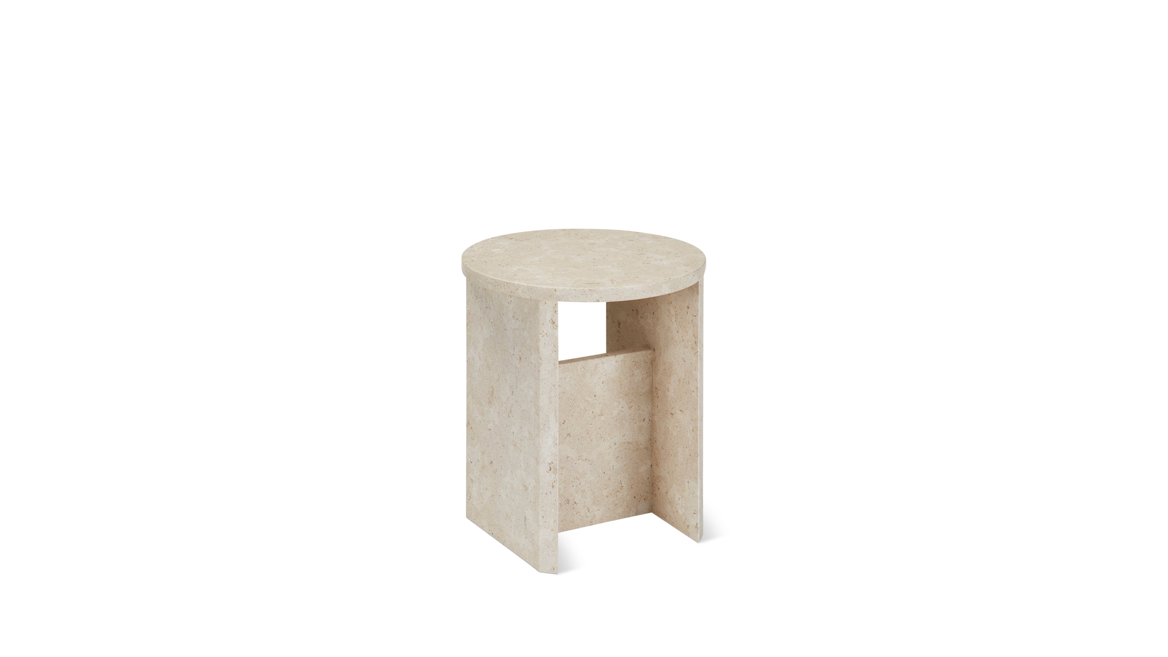 Field Stool, Limestone - Image 9