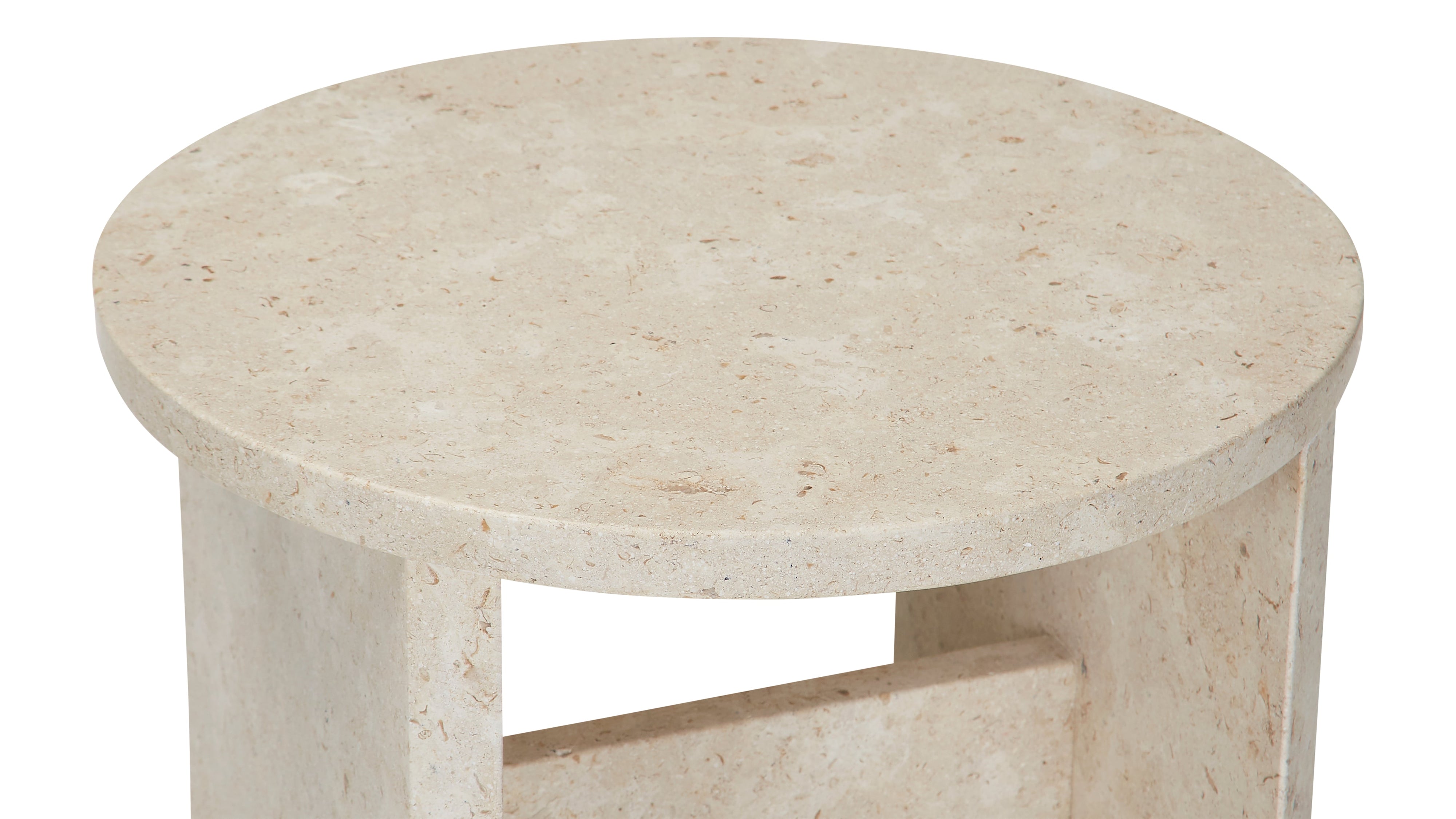 Field Stool, Limestone - Image 6