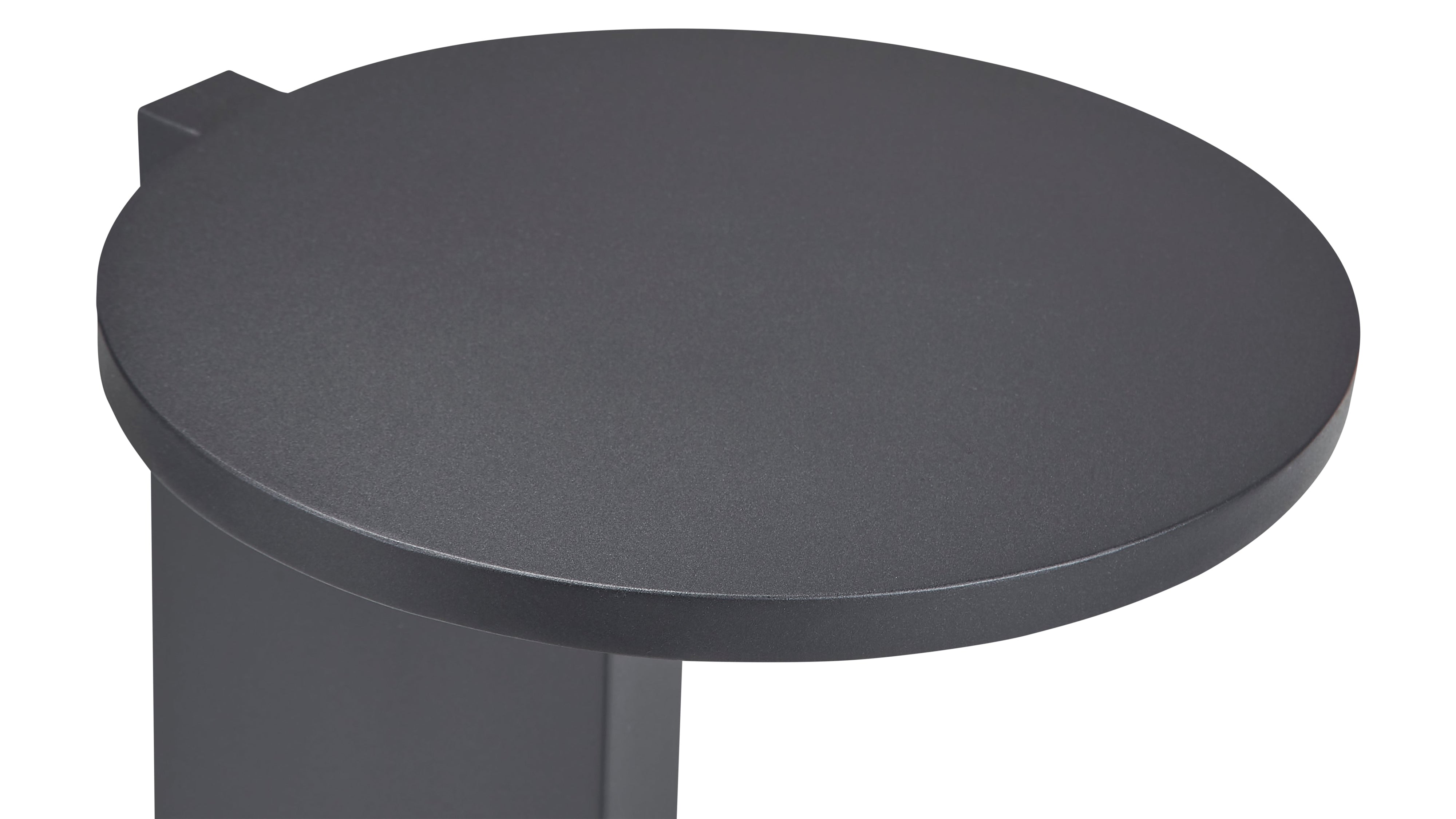 By Your Side Outdoor Table, Black Metal - Image 5