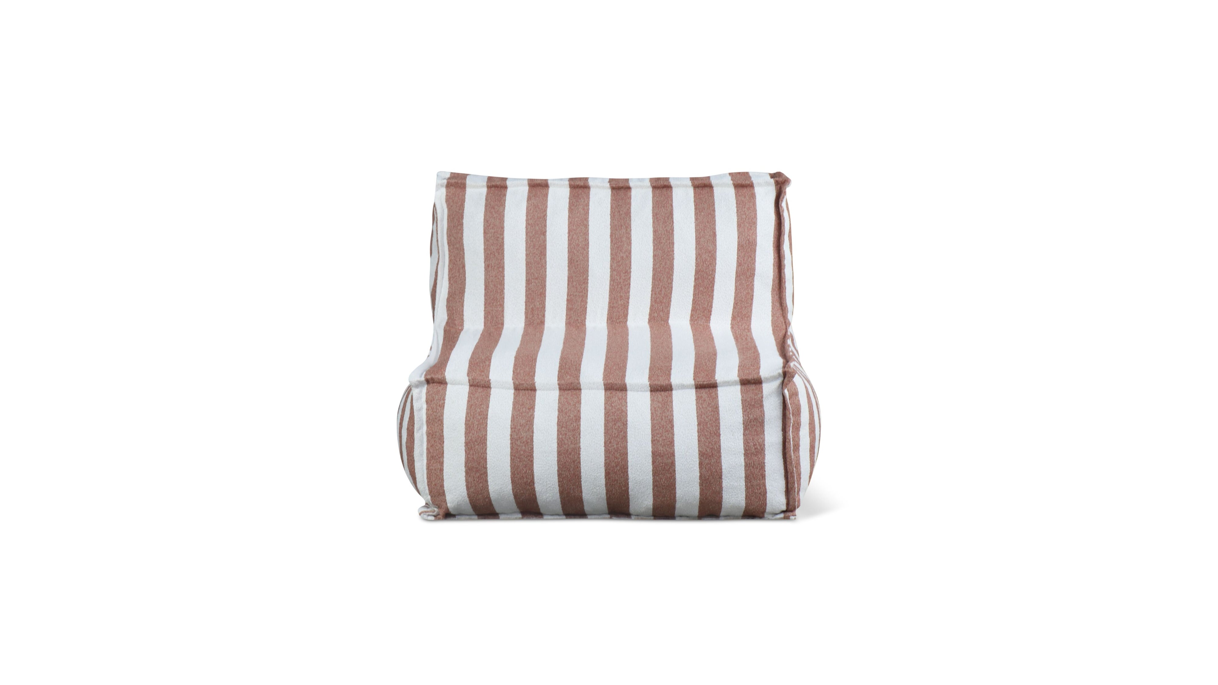 Make Waves Outdoor Armless Chair, Tuscan Stripe