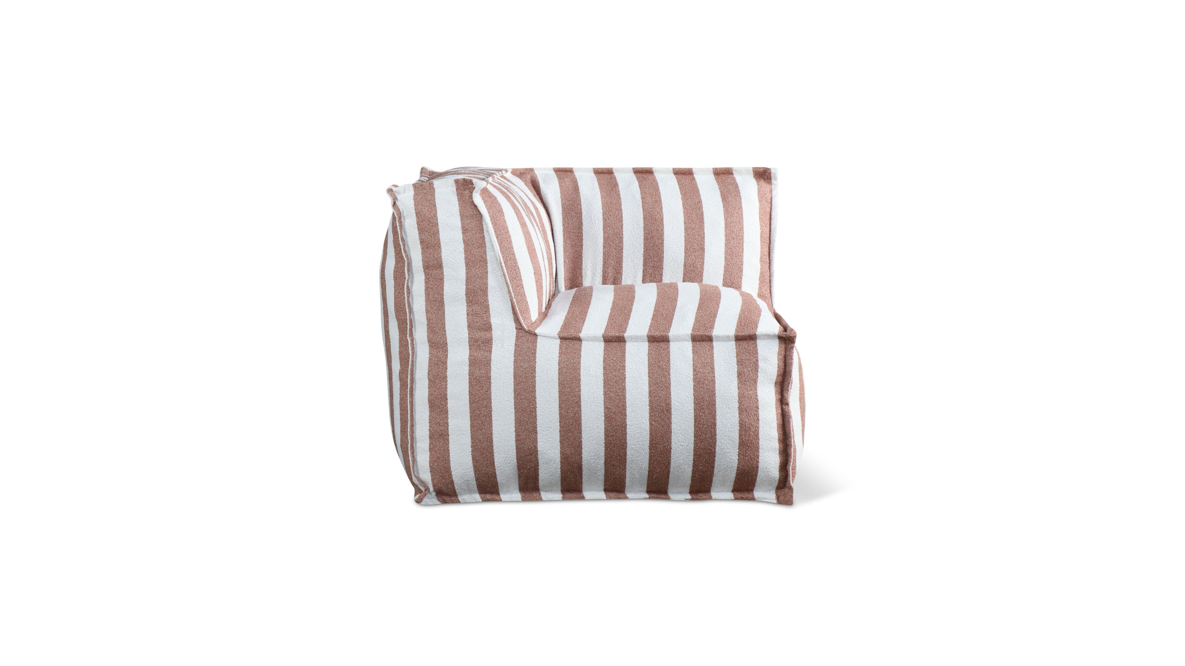 Make Waves Outdoor Corner Chair, Tuscan Stripe