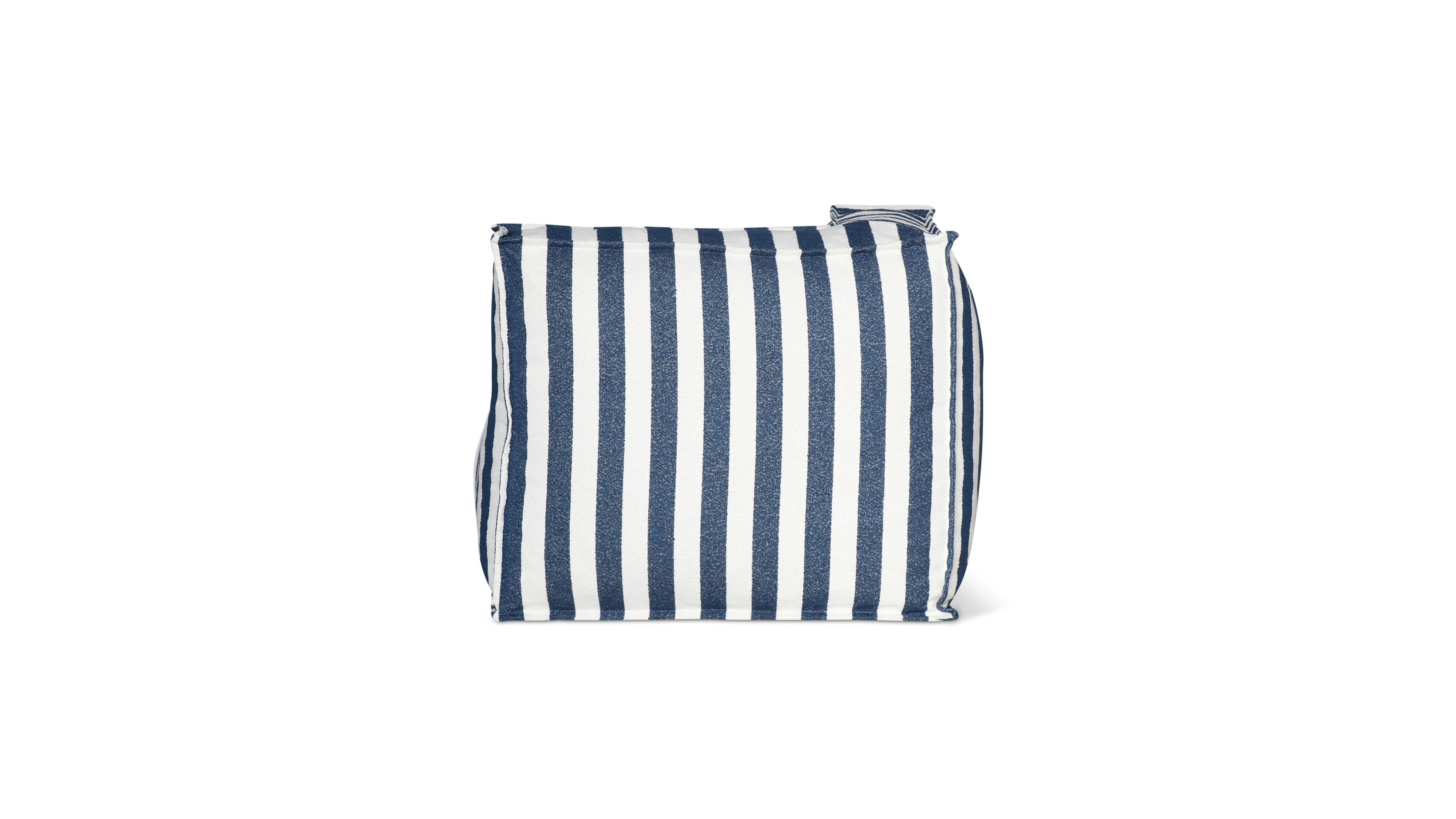 Make Waves Outdoor Corner Chair, Ocean Stripe