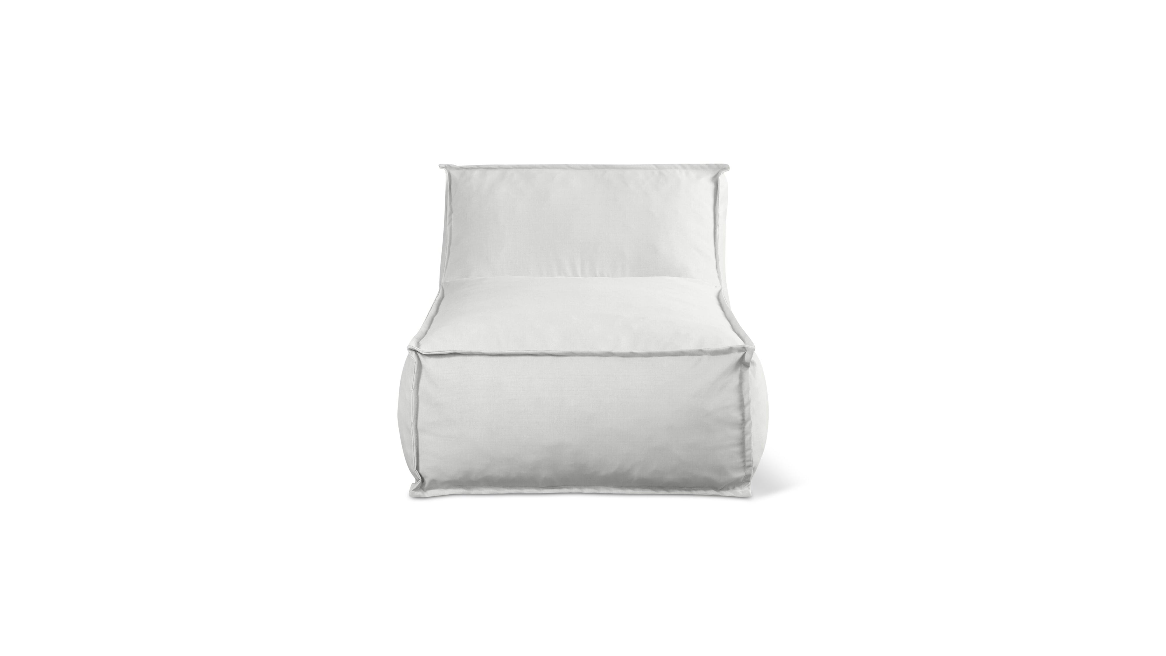 Make Waves Outdoor Chaise, Gull