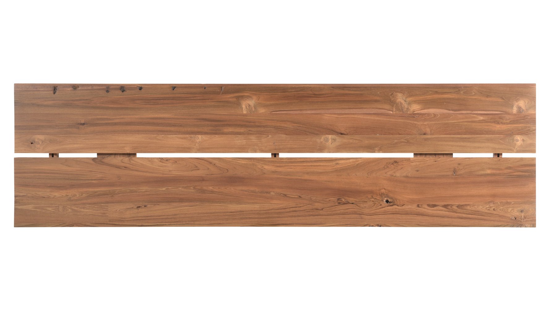 Plane Outdoor Bench, Seats 3, Teak - Image 7