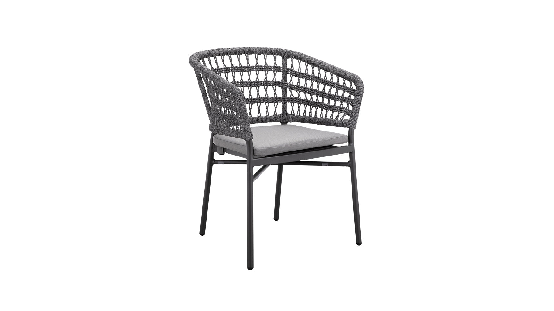 Take It Easy Outdoor Dining Chair (Set of Two), Granite - Image 9