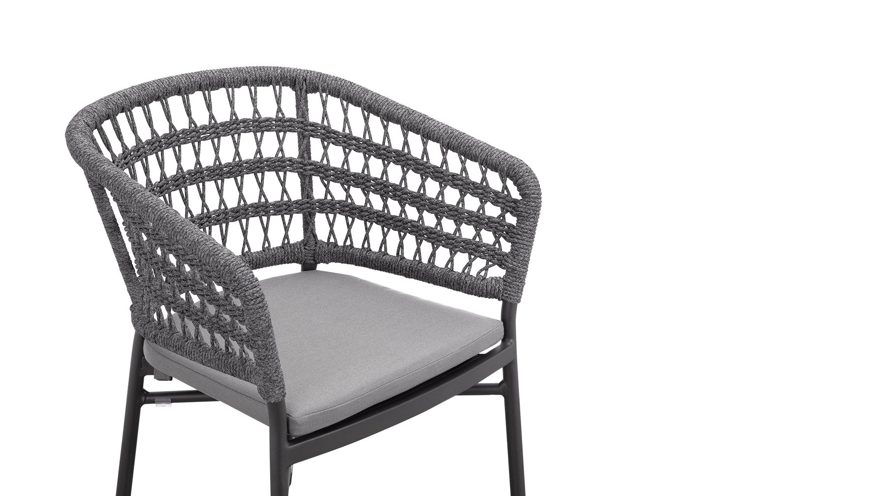 Take It Easy Outdoor Dining Chair (Set of Two), Granite - Image 8